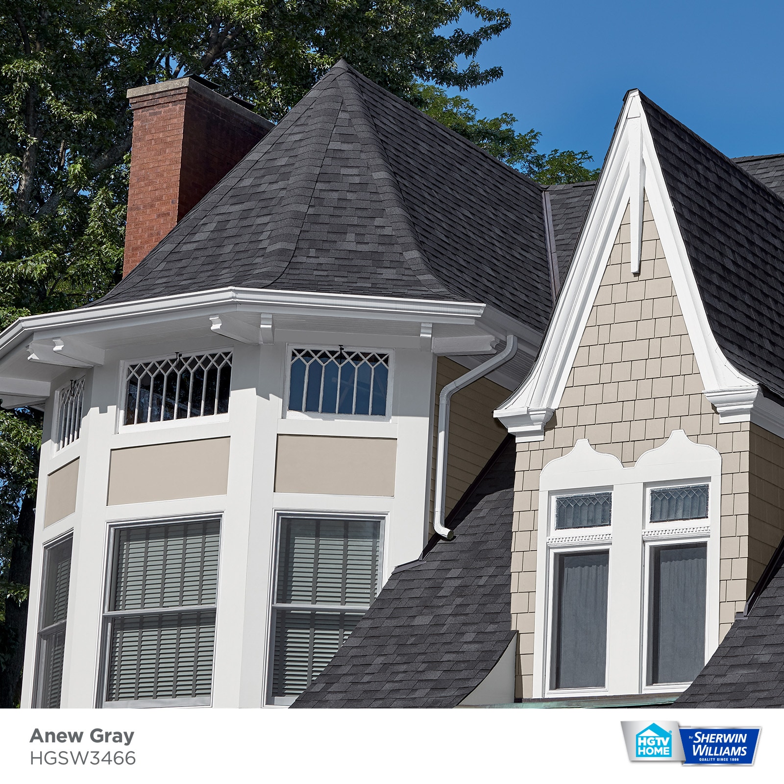 HGTV HOME by Sherwin-Williams HGSW3466-636330 Exterior-Paints - View #2