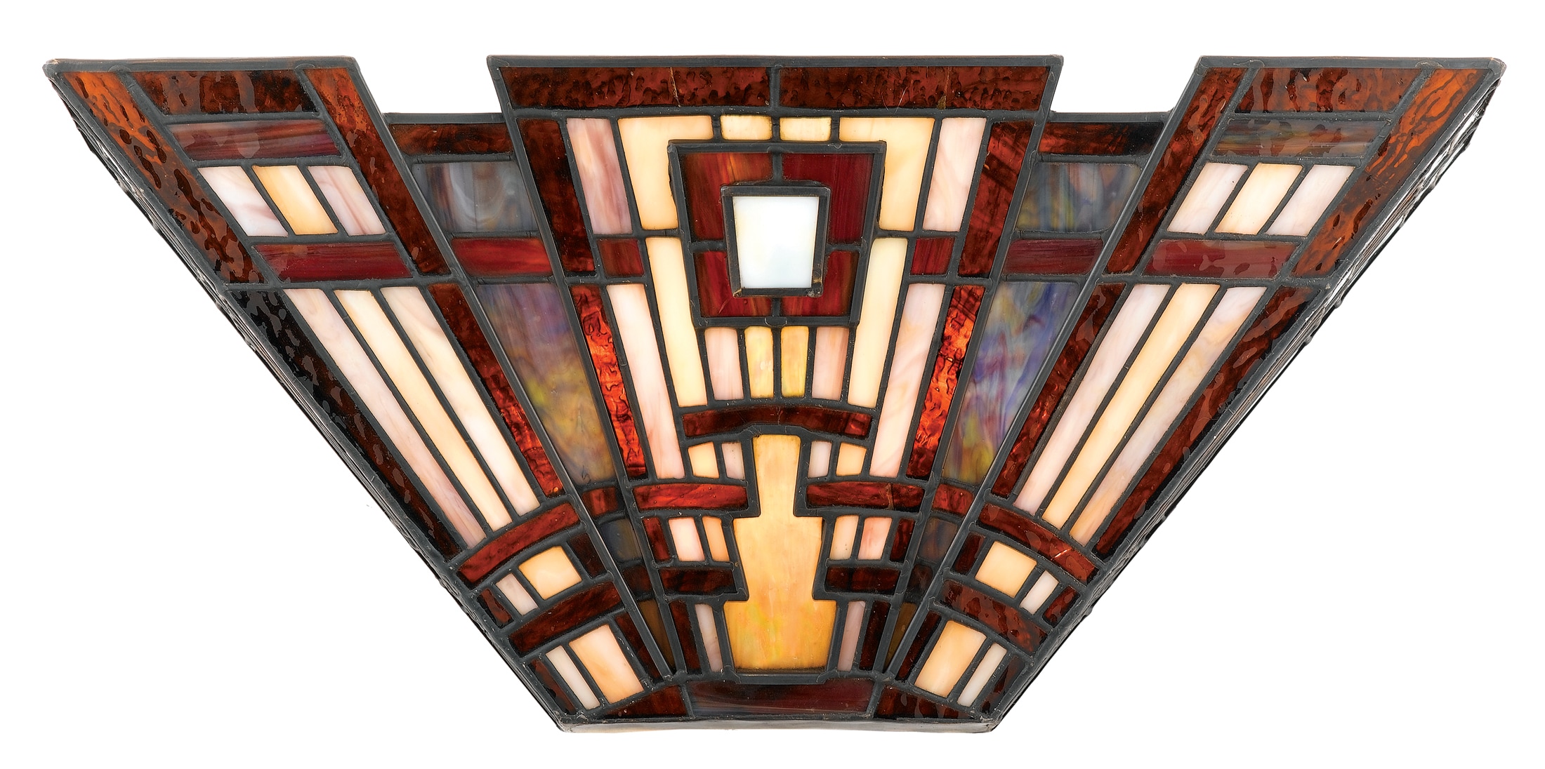 Quoizel Classic Craftsman 16.3-in W 2-Light Bronze Transitional Wall Sconce  in the Wall Sconces department at