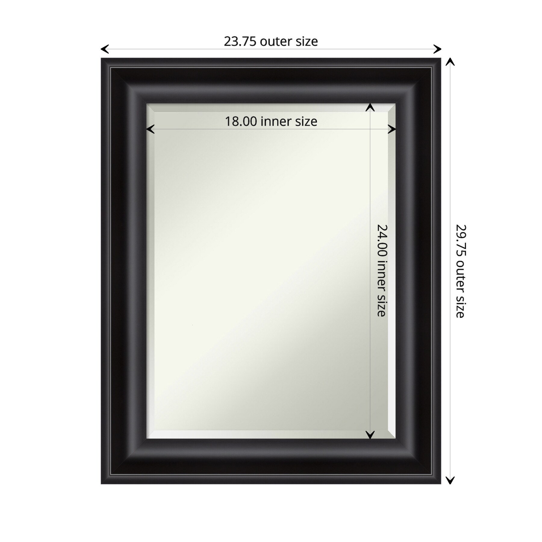 Amanti Art DSW4593130 Framed-Bath-Mirrors - View #5