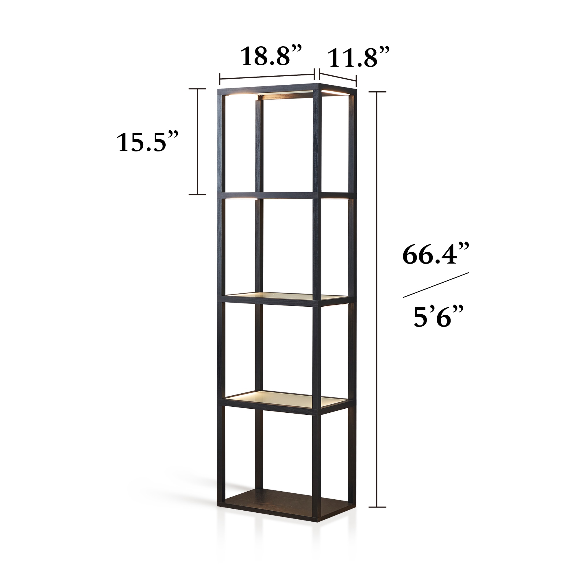 FENLO FEN-106-CCT-BK floorlamps - View #2