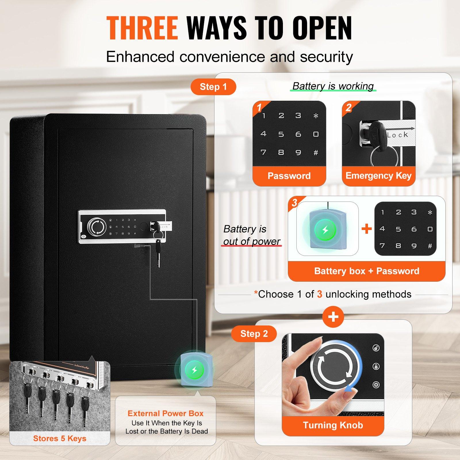Mecale YAS-9Q6703 Cash-Check-Safes - View #5
