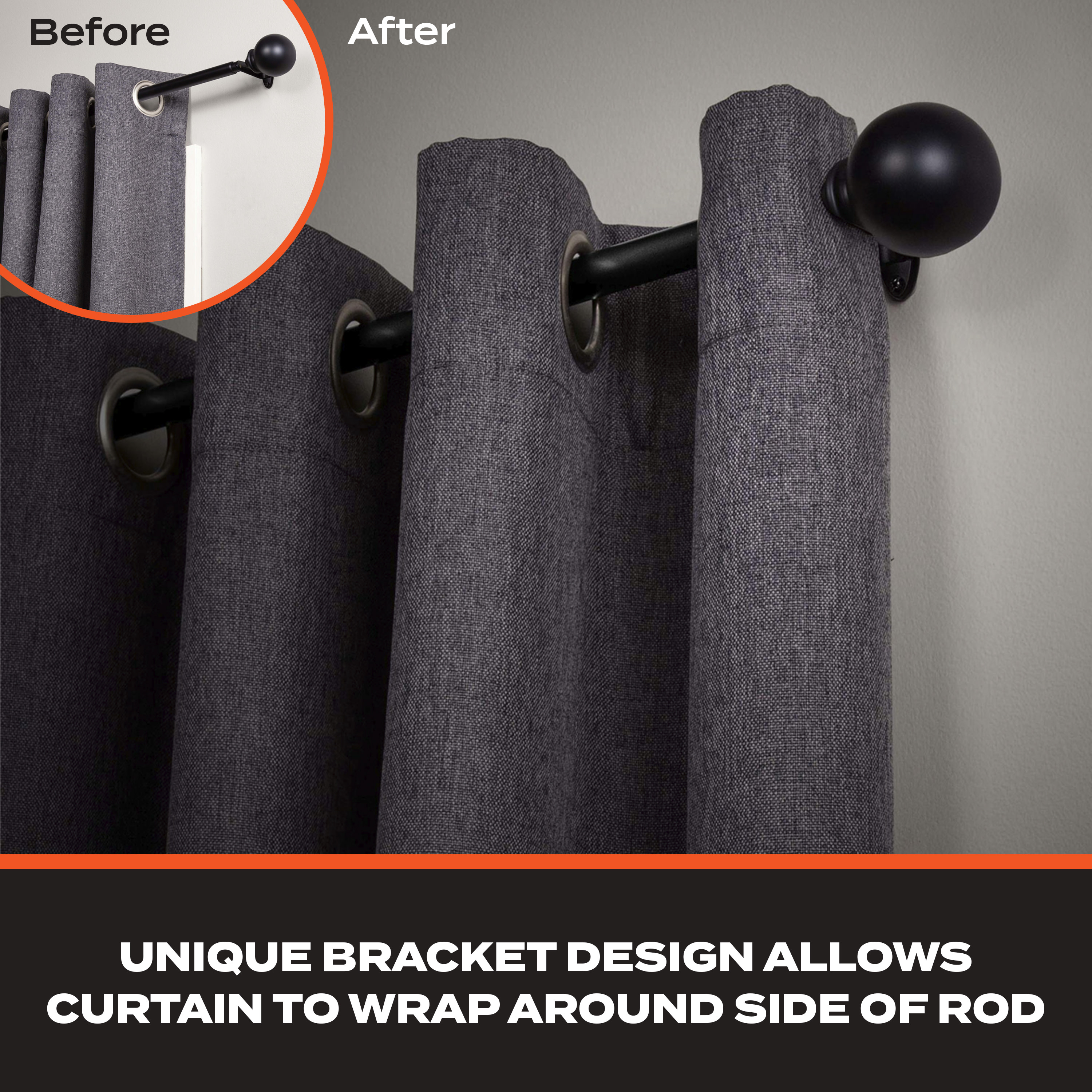 Sun Zero SN45046REM Curtain-Rods - View #3