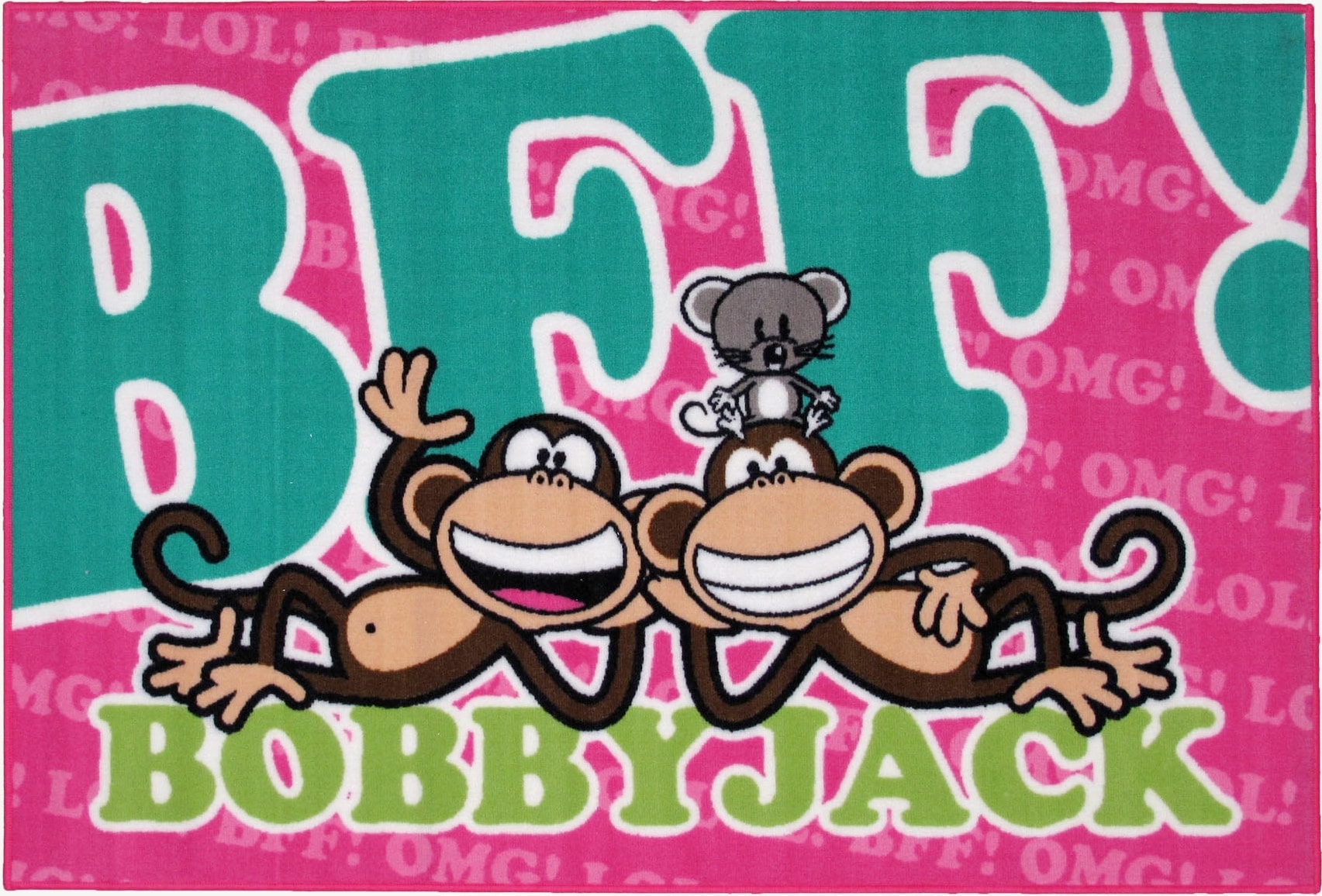 Fun Rugs BJ-23 1929 Bobby Jack 2 X 3 Multi-color Indoor Area Rug
