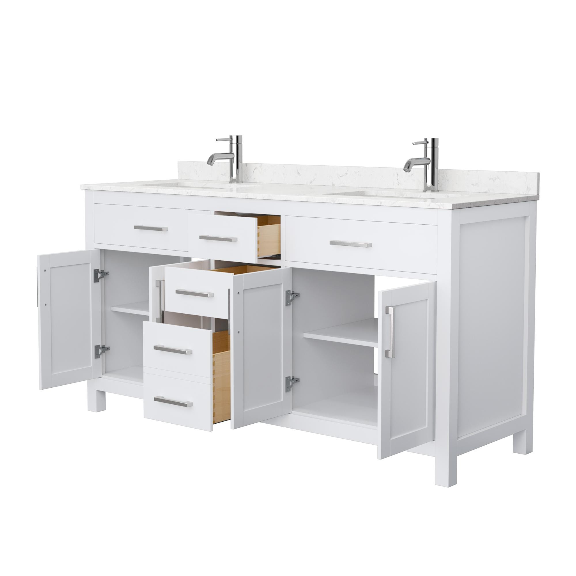 Wyndham Collection WCG242466DWHCCUNSMXX Bath-Vanity-Combo - View #3