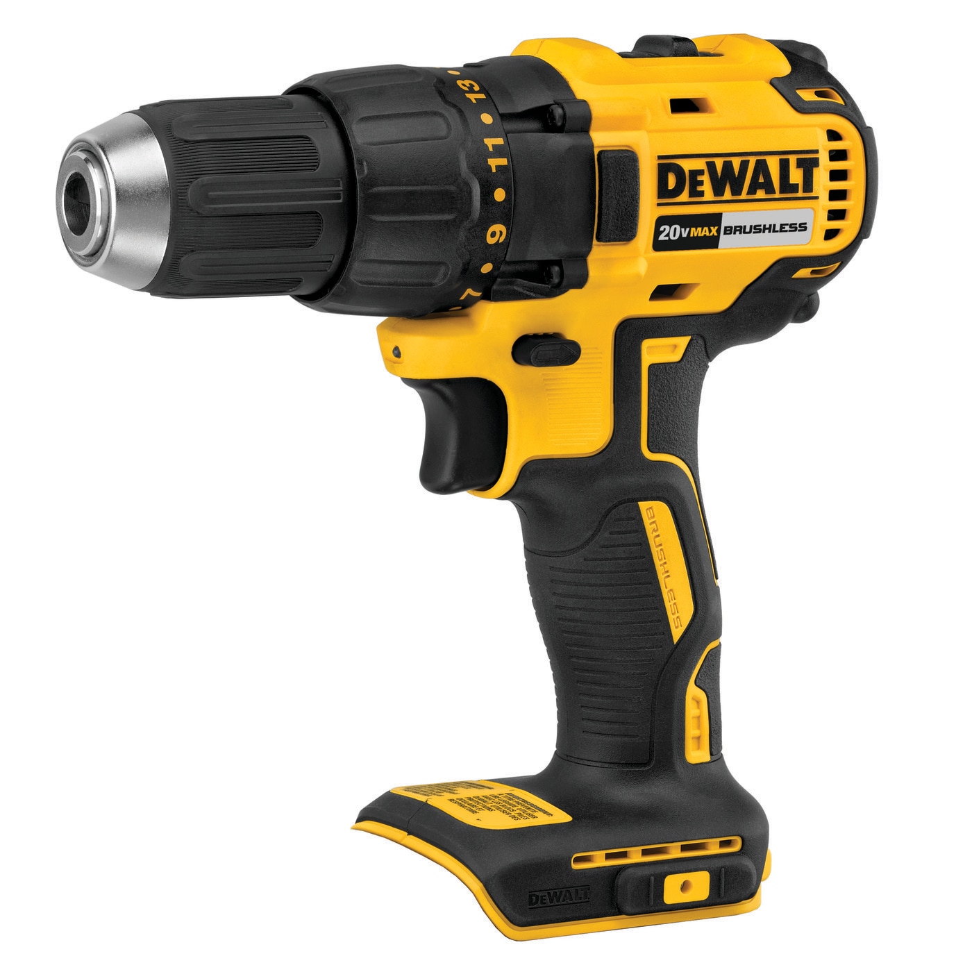DEWALT 20-volt Max 1/2-in Brushless Cordless Drill (Tool Only)