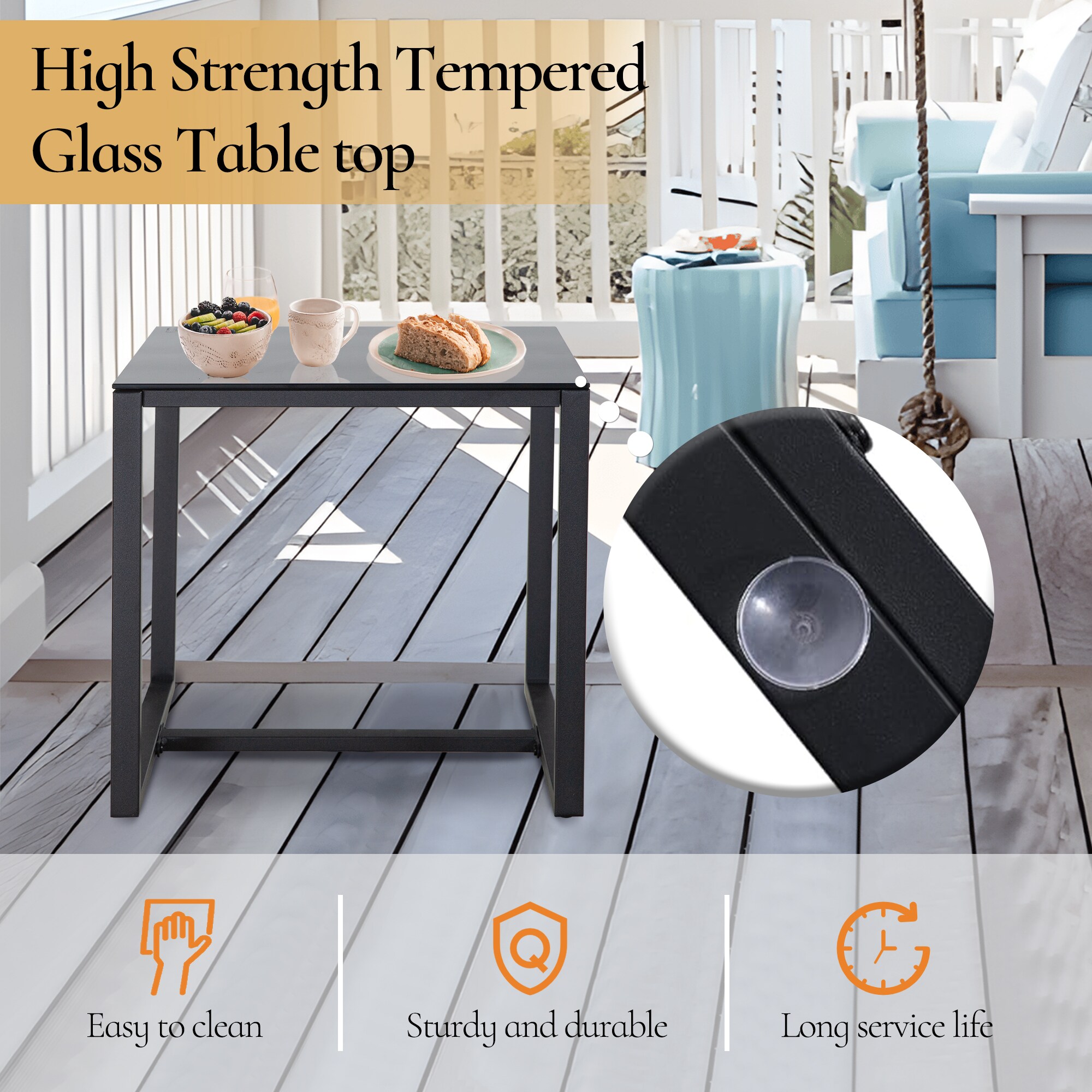 Dimakai DK-QS-00003 Patio-Conversation-Sets - View #5