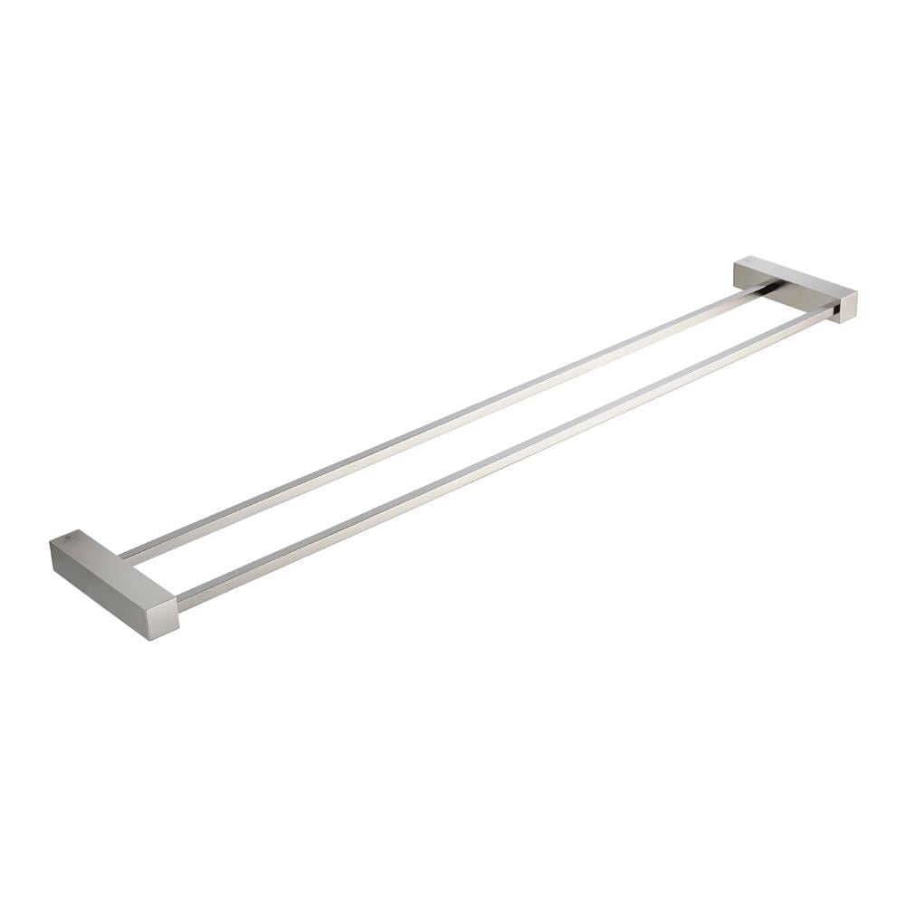 Fresca FAC0440BN Ottimo 24-in double Brushed Nickel Wall mount Double Towel Bar