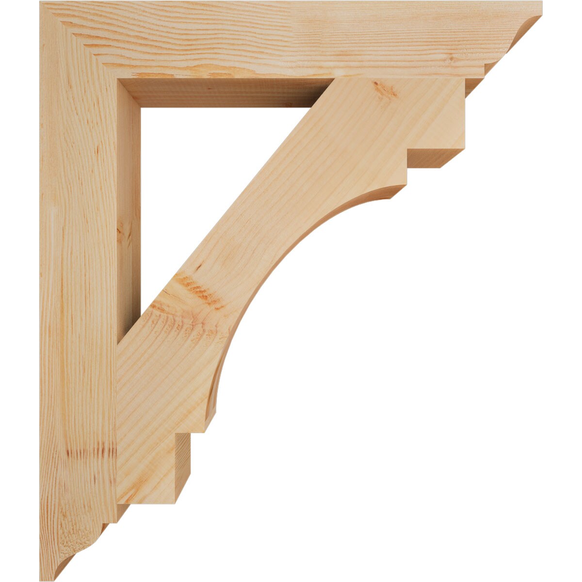 Ekena Millwork BKT04X26X30MRC01SDF Exterior-Brackets-Braces - View #3