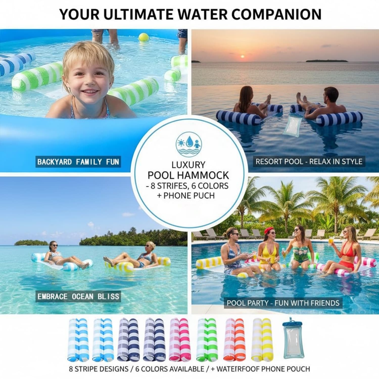 Angel Sar L2ZYY417UWPF-8P Pool-Toys-Floats - View #5