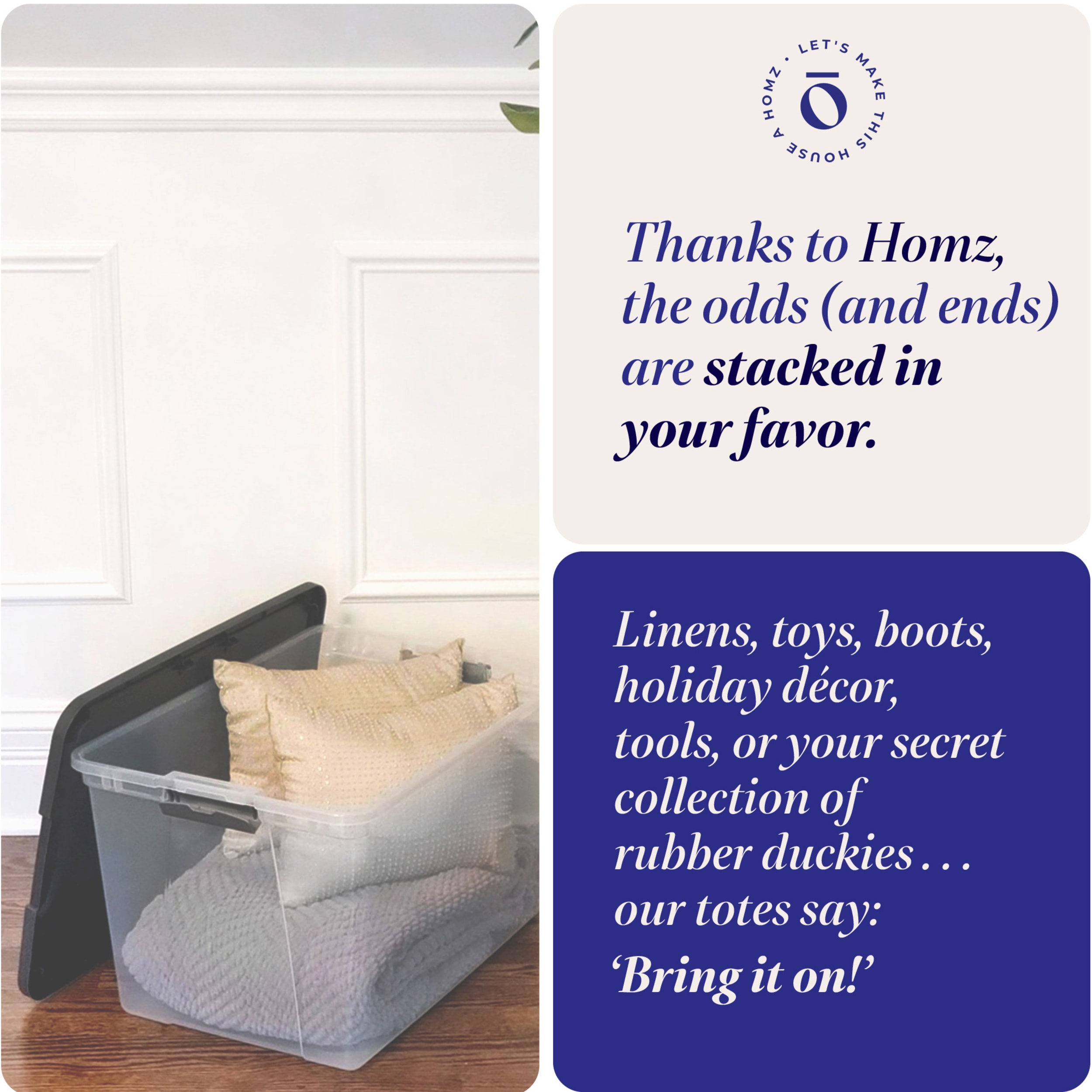Homz Products 244753 Bins-Baskets - View #3