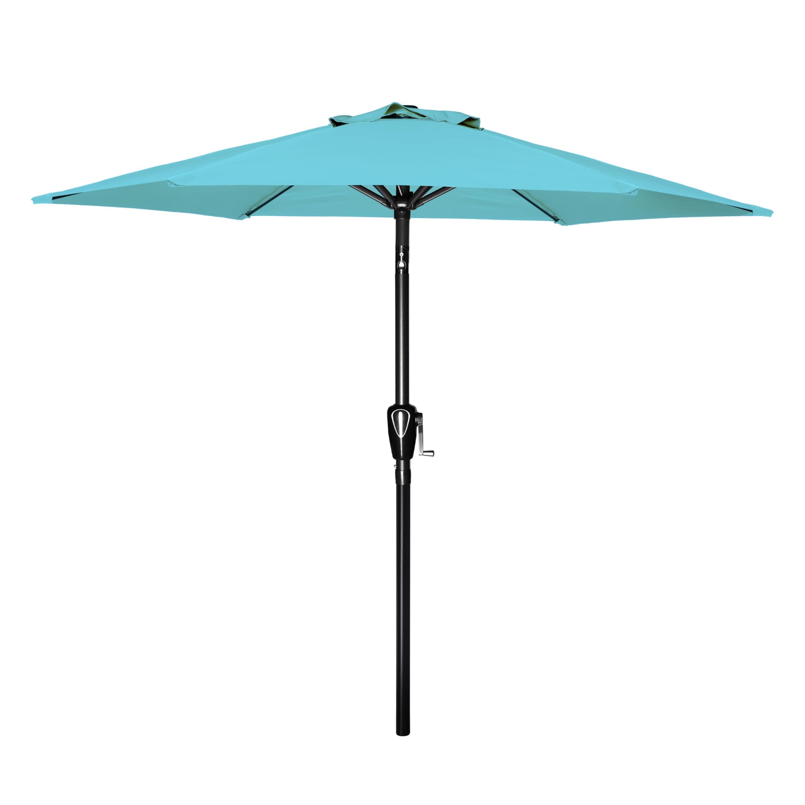 Maocao Hoom SM-T-041LB 7.5-ft Steel Multiple colors/finishes Market Patio Umbrella