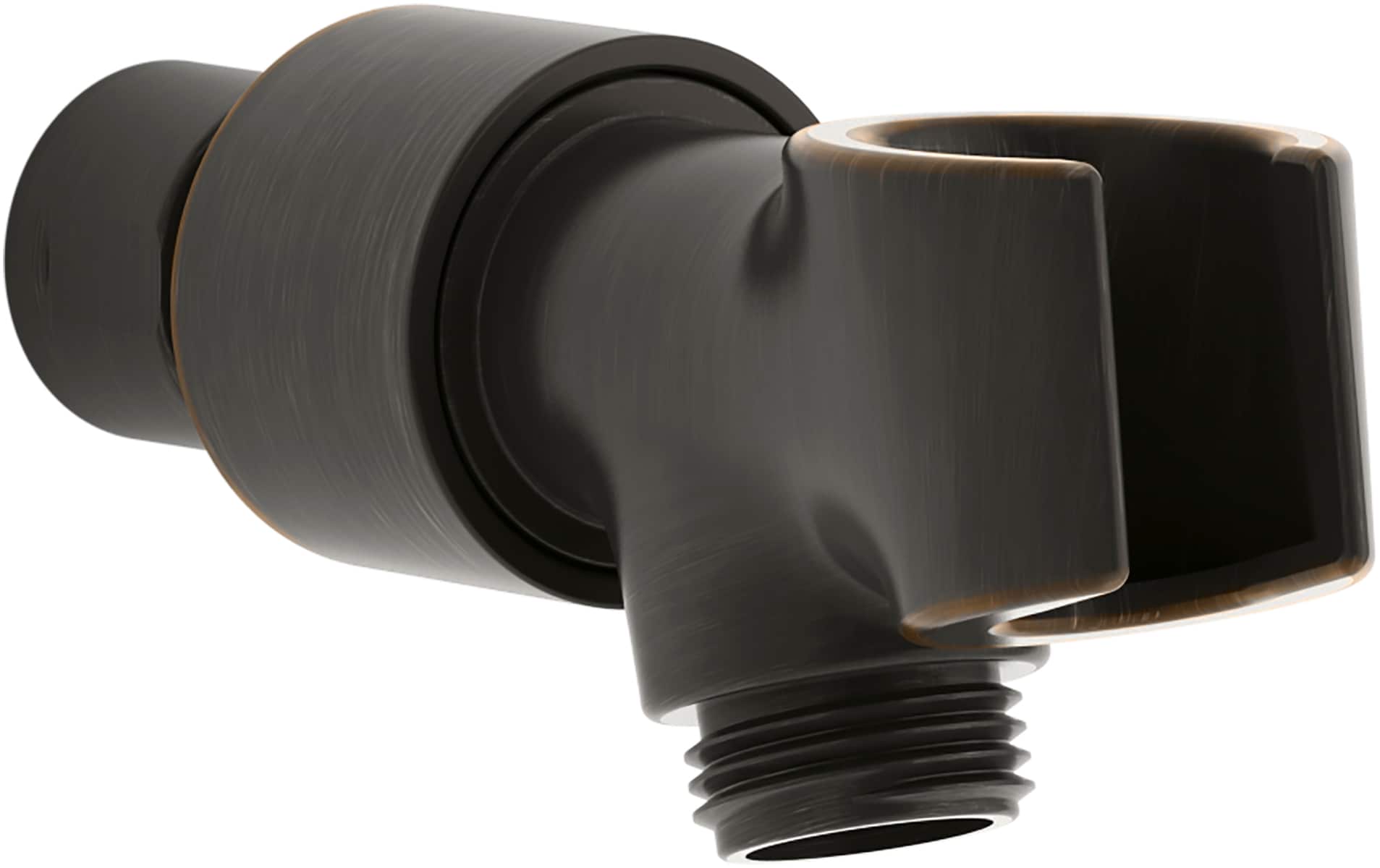 KOHLER K-98771-2BZ Awaken Oil-Rubbed Bronze 4.38-in Universal Shower Hand shower holder 0.50-in -ID