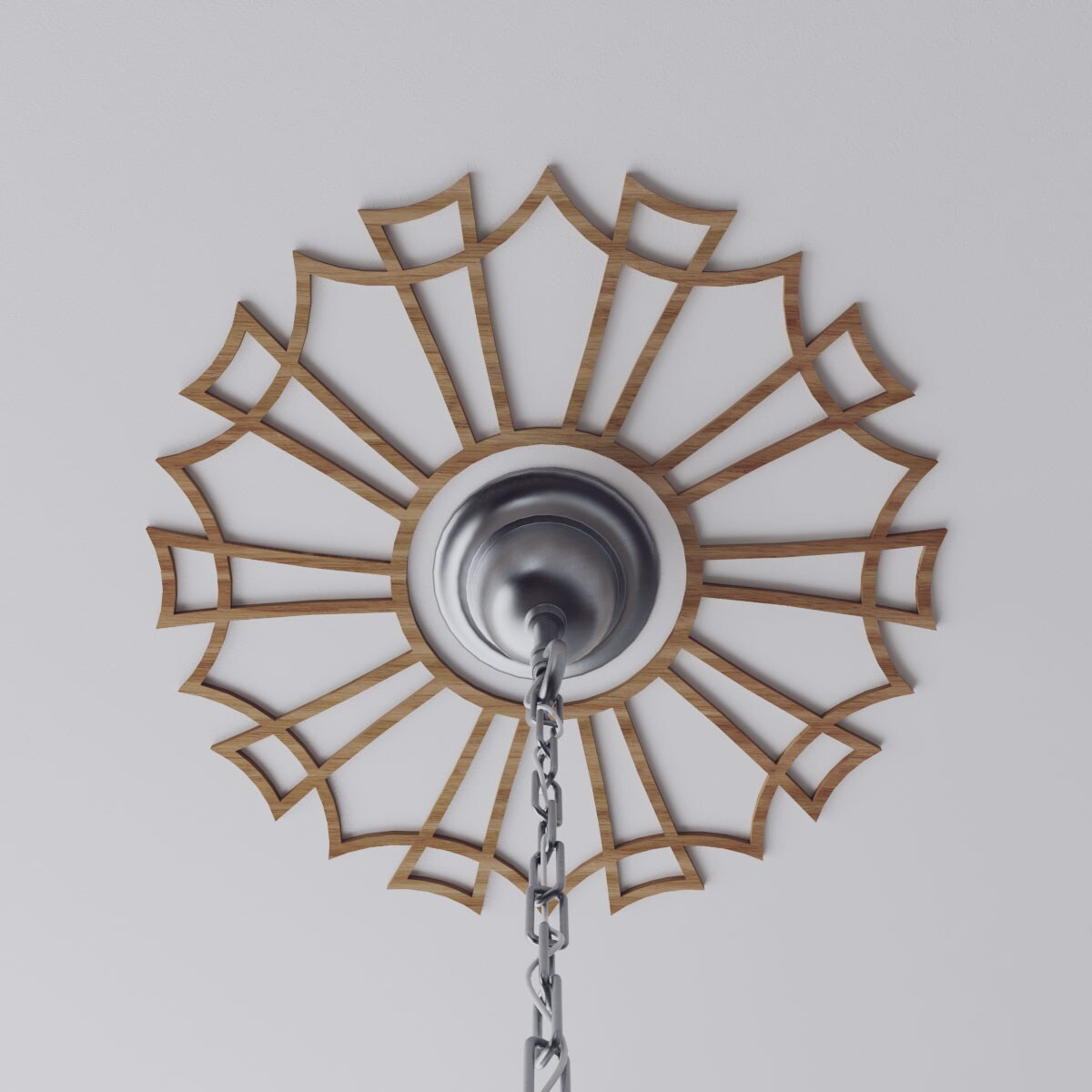 Ekena Millwork CMWP22X22X0250AUWA Ceiling-Medallions - View #11