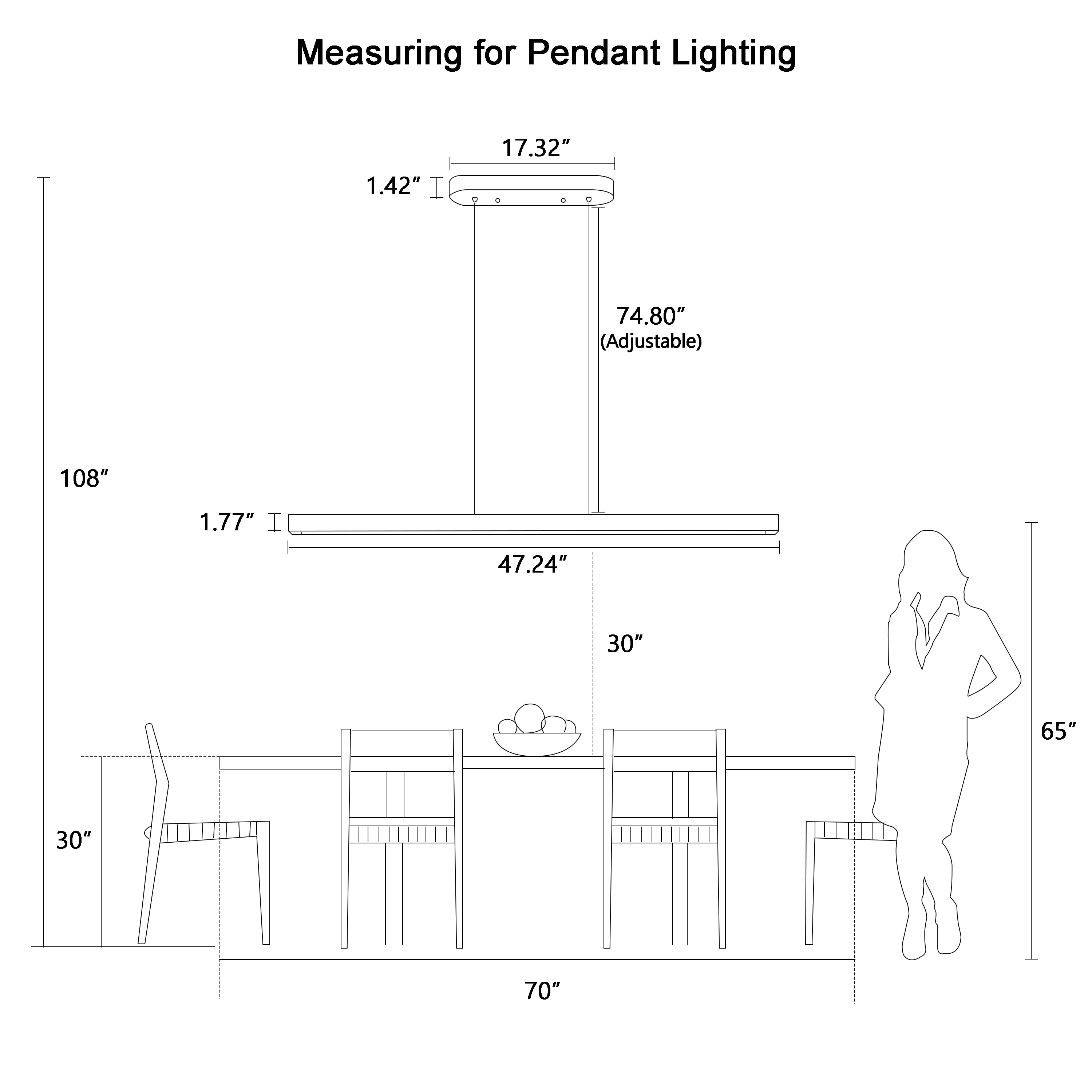 GoYeel ZP090BL120 Pendant-Lights - View #5