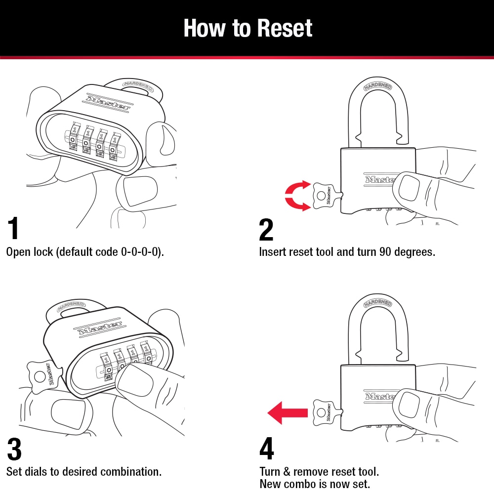 Master Lock 175EC2 Padlocks-Locks-Cables - View #5