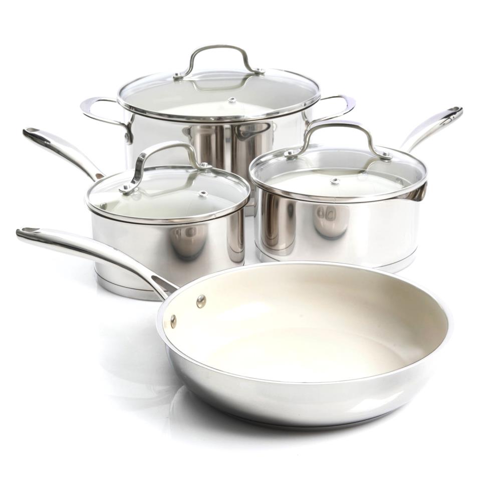 Ego Stackable Pot Set Stainless Steel - Cookware Sets Aluminium - 700111