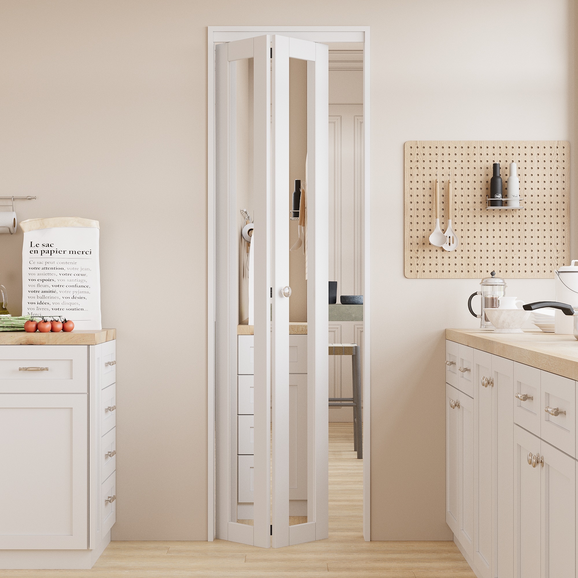 JUJUBON IN-CD-BIWT-BF-M-24 Bifold-Sliding-Closet-Doors - View #4