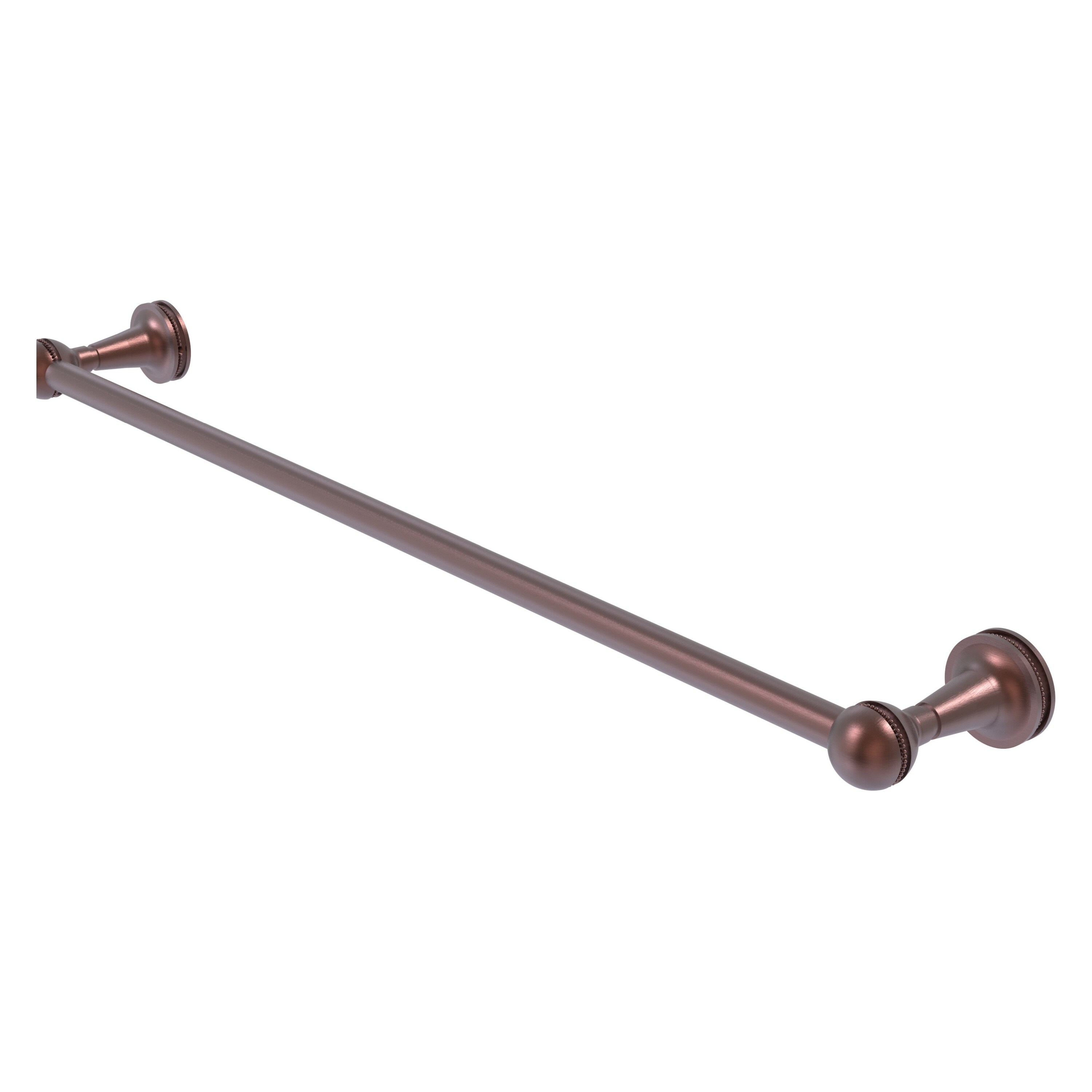 Allied Brass MA-21/30-CA Mambo 30-in Antique Copper Wall mount Single Towel Bar