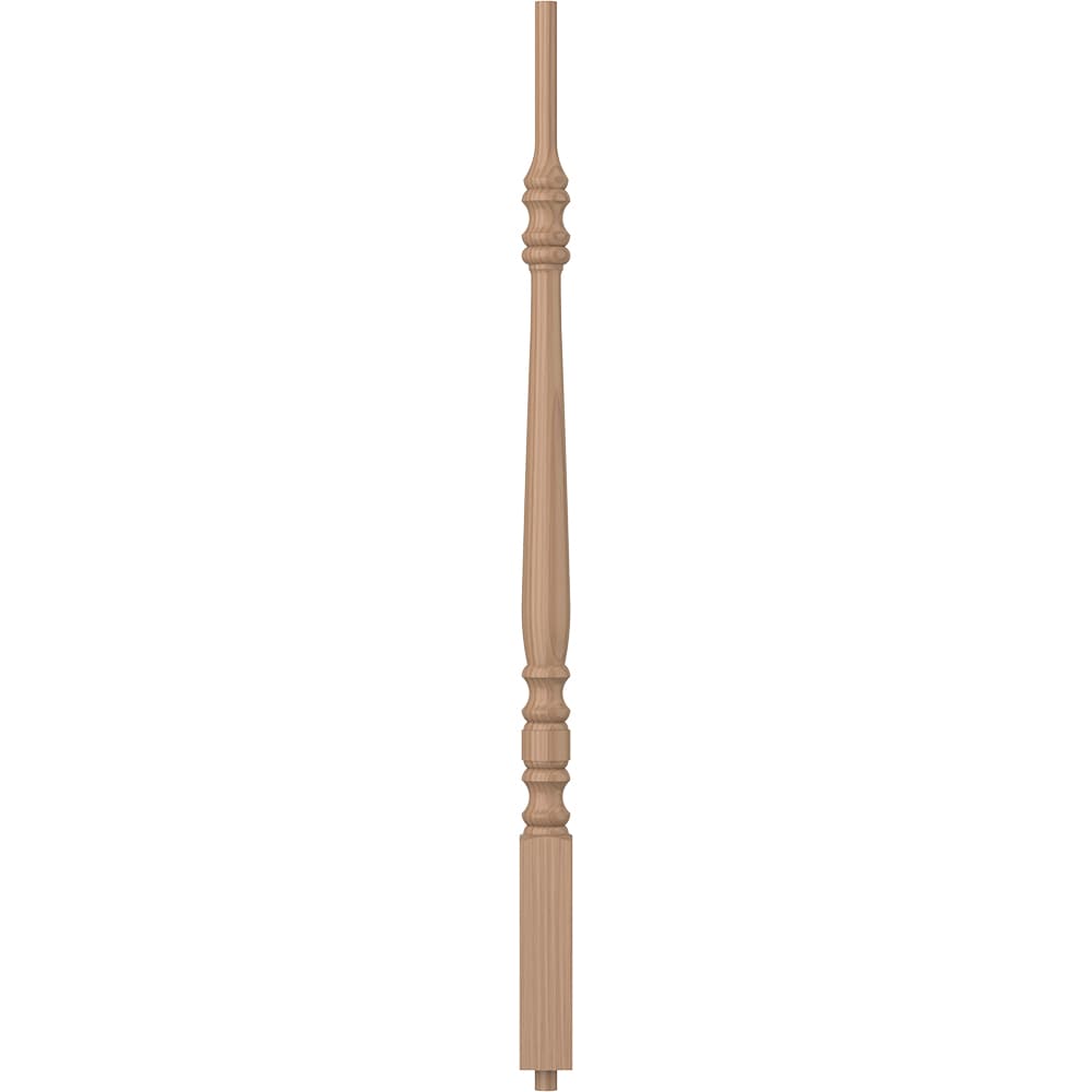 L.J. Smith Stair Systems S-5300-P 36 36-in x 1.75-in Unfinished Poplar Square Top Stair Baluster