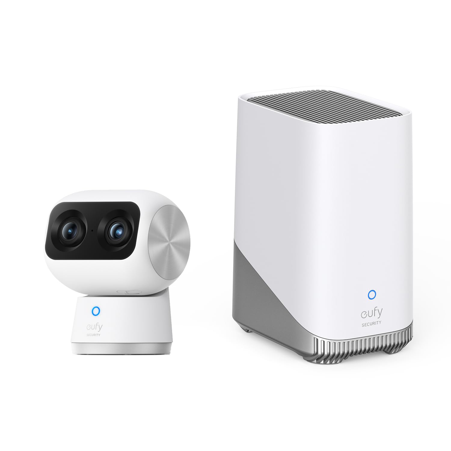 eufy -  Security Indoor Cam S350 with HomeBase 3 Dual Cameras 4K UHD Resolution Security Camera w...