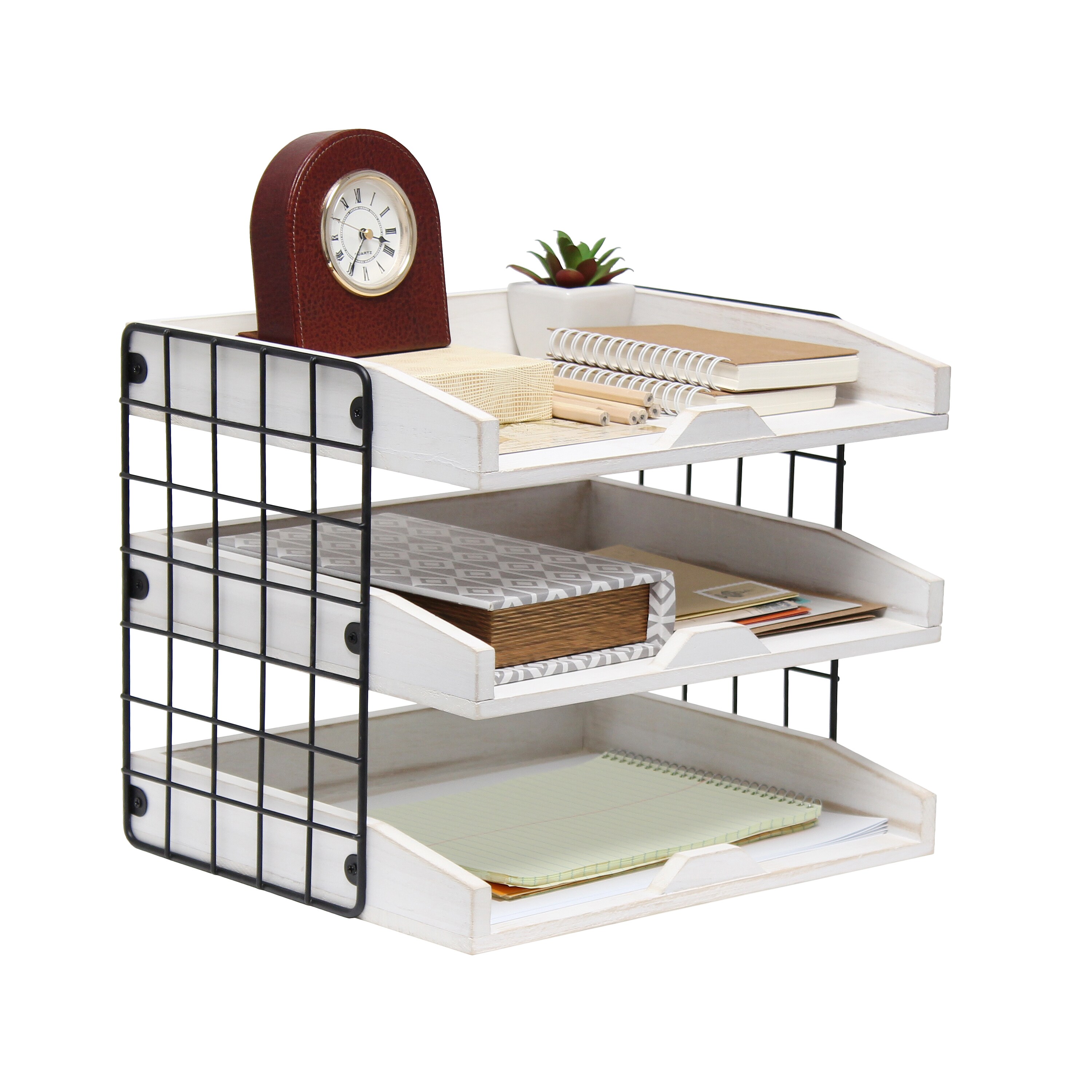 Elegant Designs HG1022-WWH Desktop-Organizers - View #8