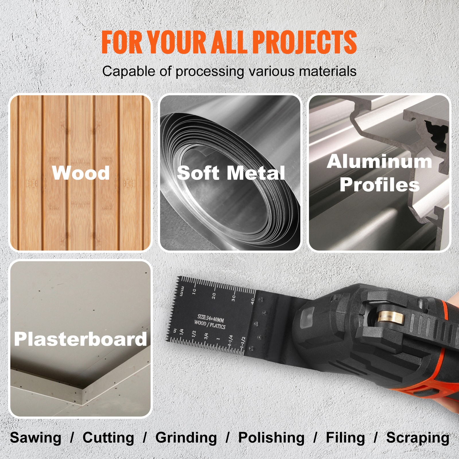 VEVOR SCBDGJDPTZ3302001V0 Oscillating-Tool-Accessories - View #6