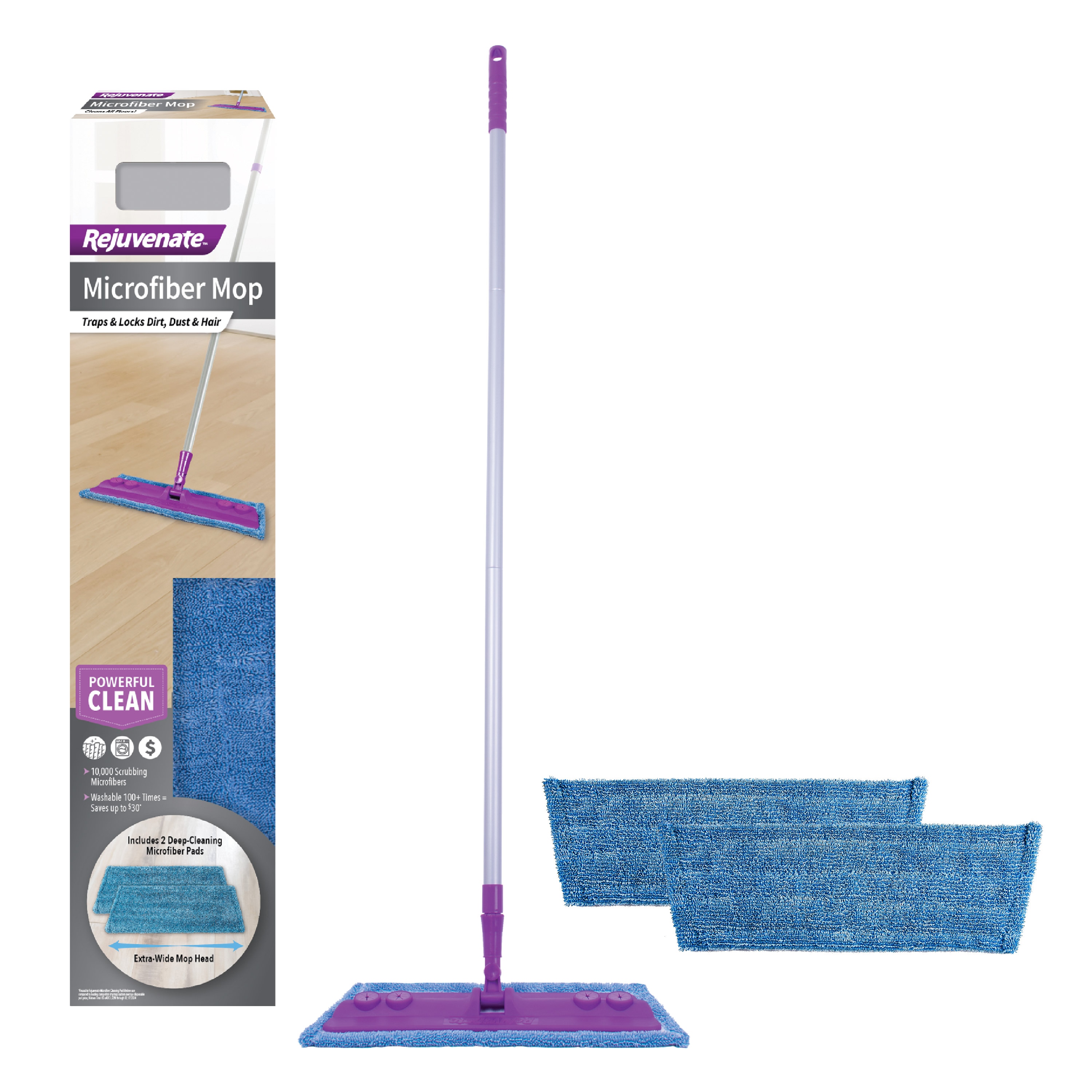 Rejuvenate HG-R00339 Microfiber Dust Mop