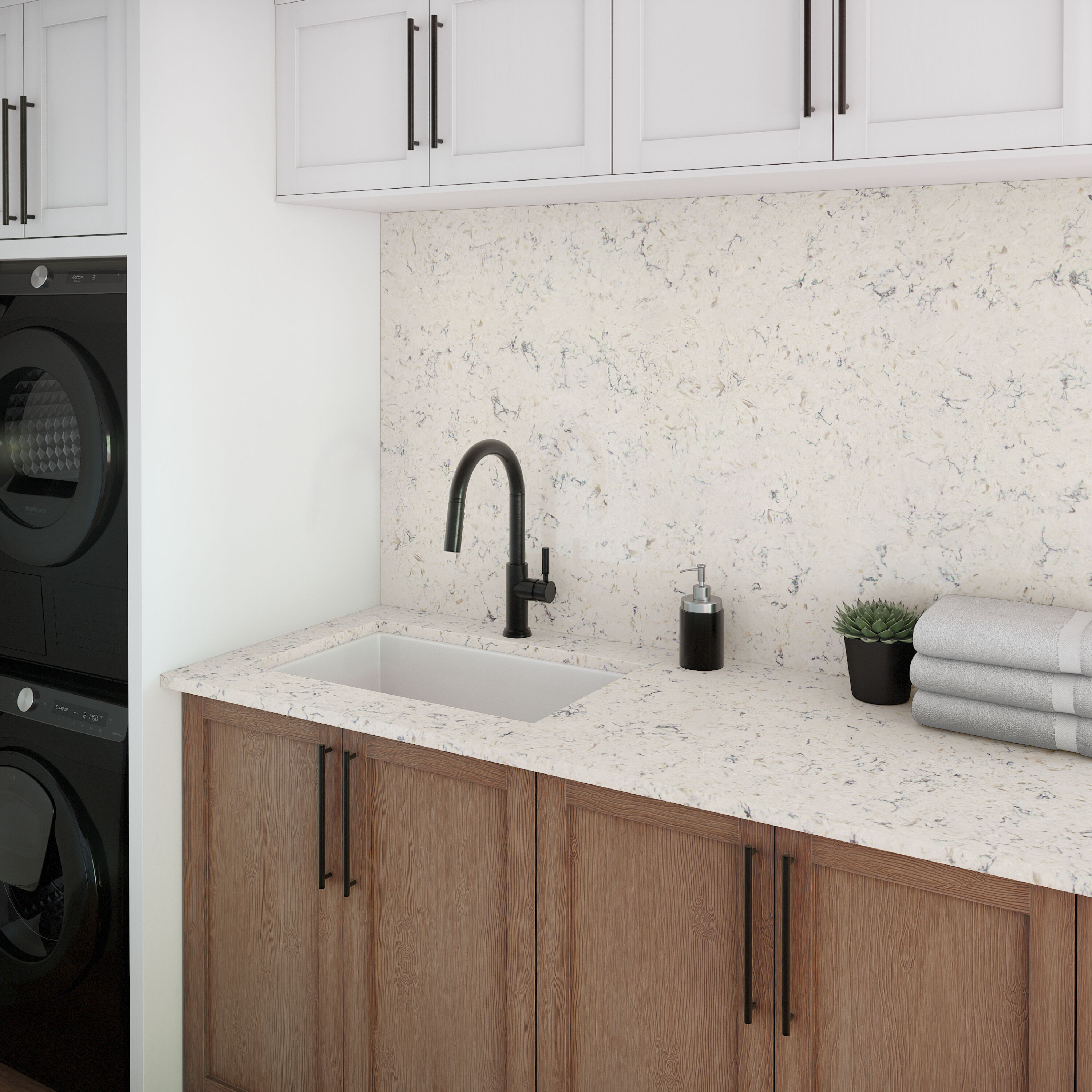 ONE Quartz OQ19SLAB11/4X1L Countertop-Samples - View #4