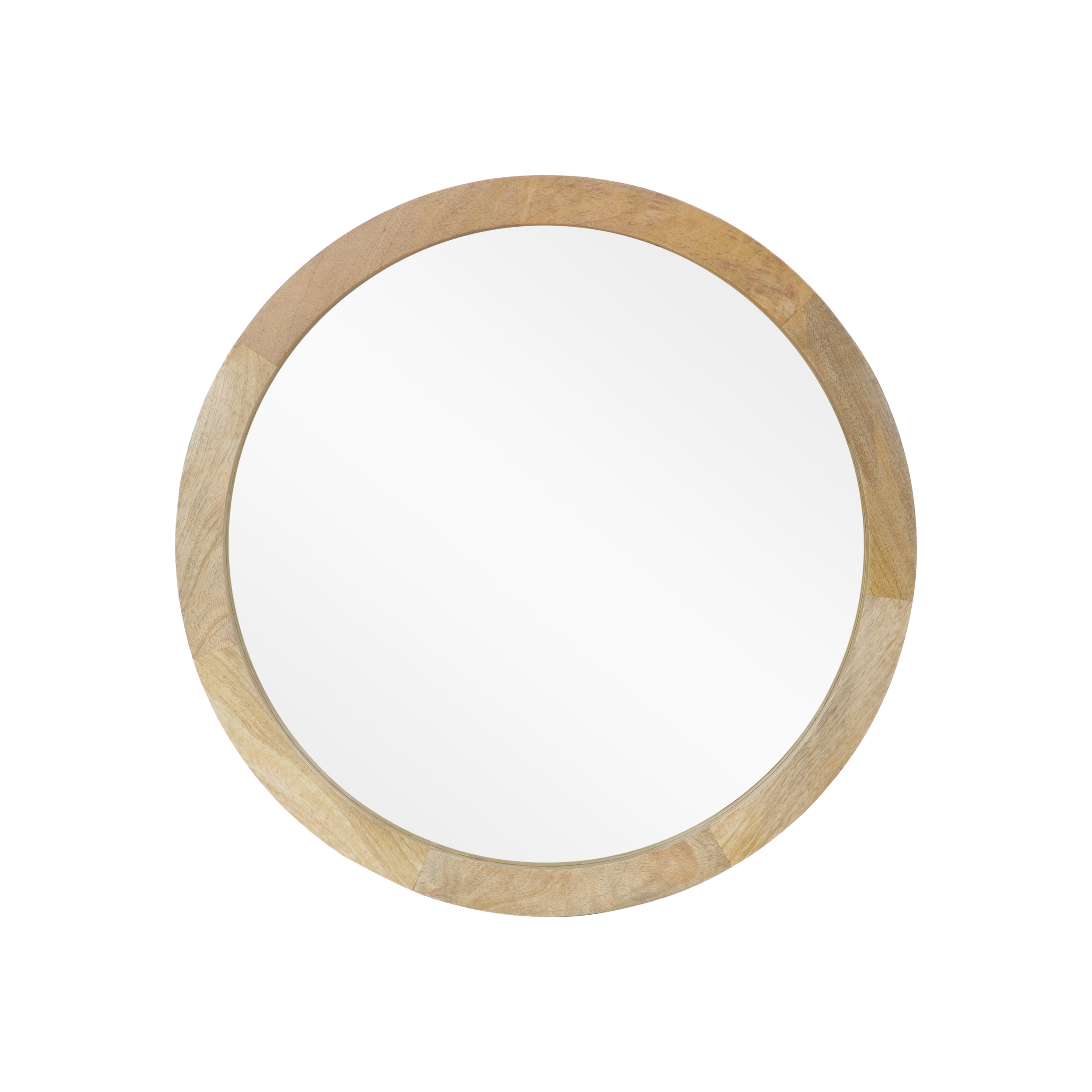Best Selling Home Decor 311529 Chevalier 23.5-Inches W x 23.5-Inches H Round Natural Framed Wall Mirror