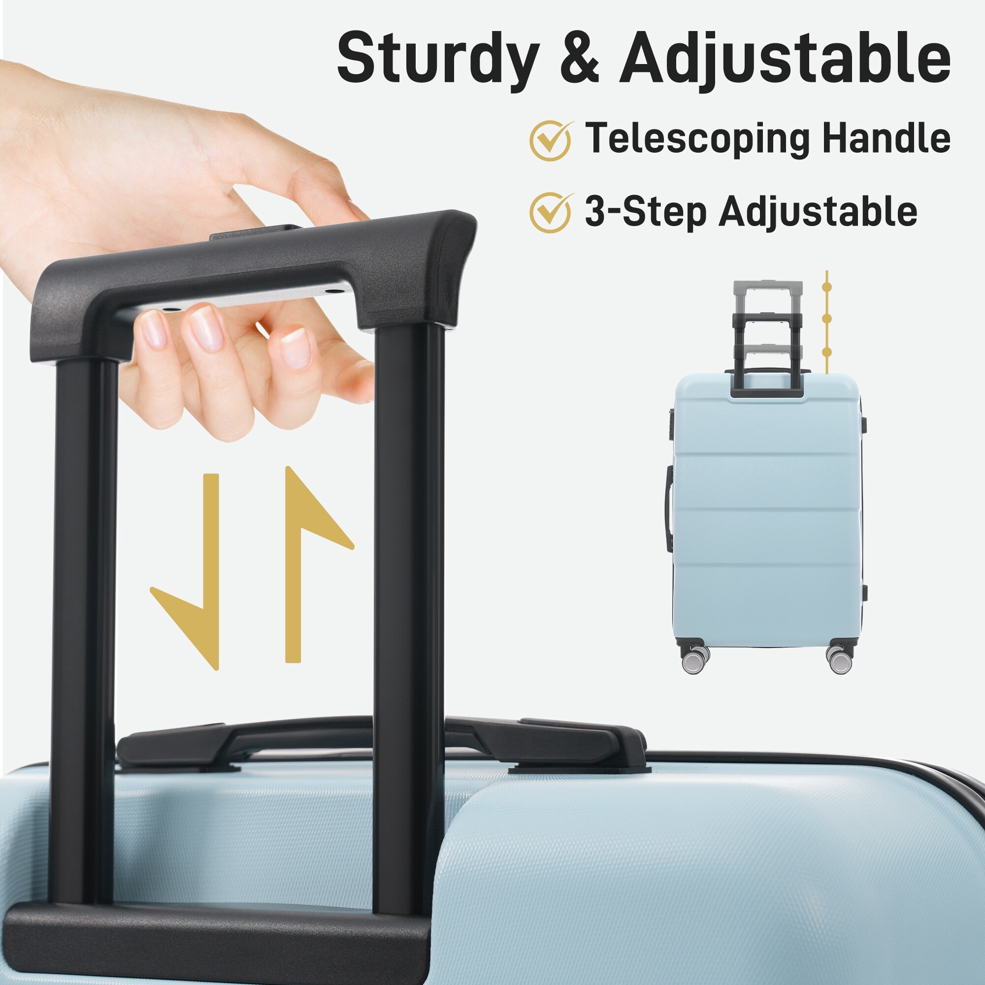 Boyel Living BL-SL0849N Luggage-And-Luggage-Sets - View #4
