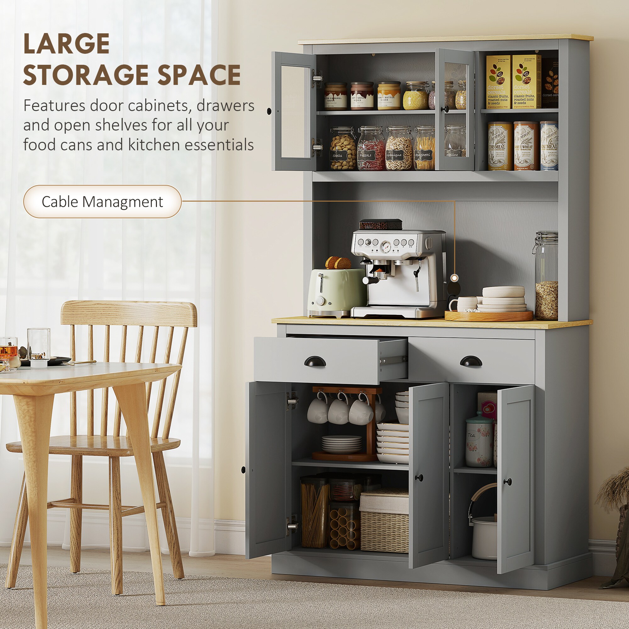 LUXEYARD DS-M-BAC06464 Dining-Kitchen-Storarge - View #5
