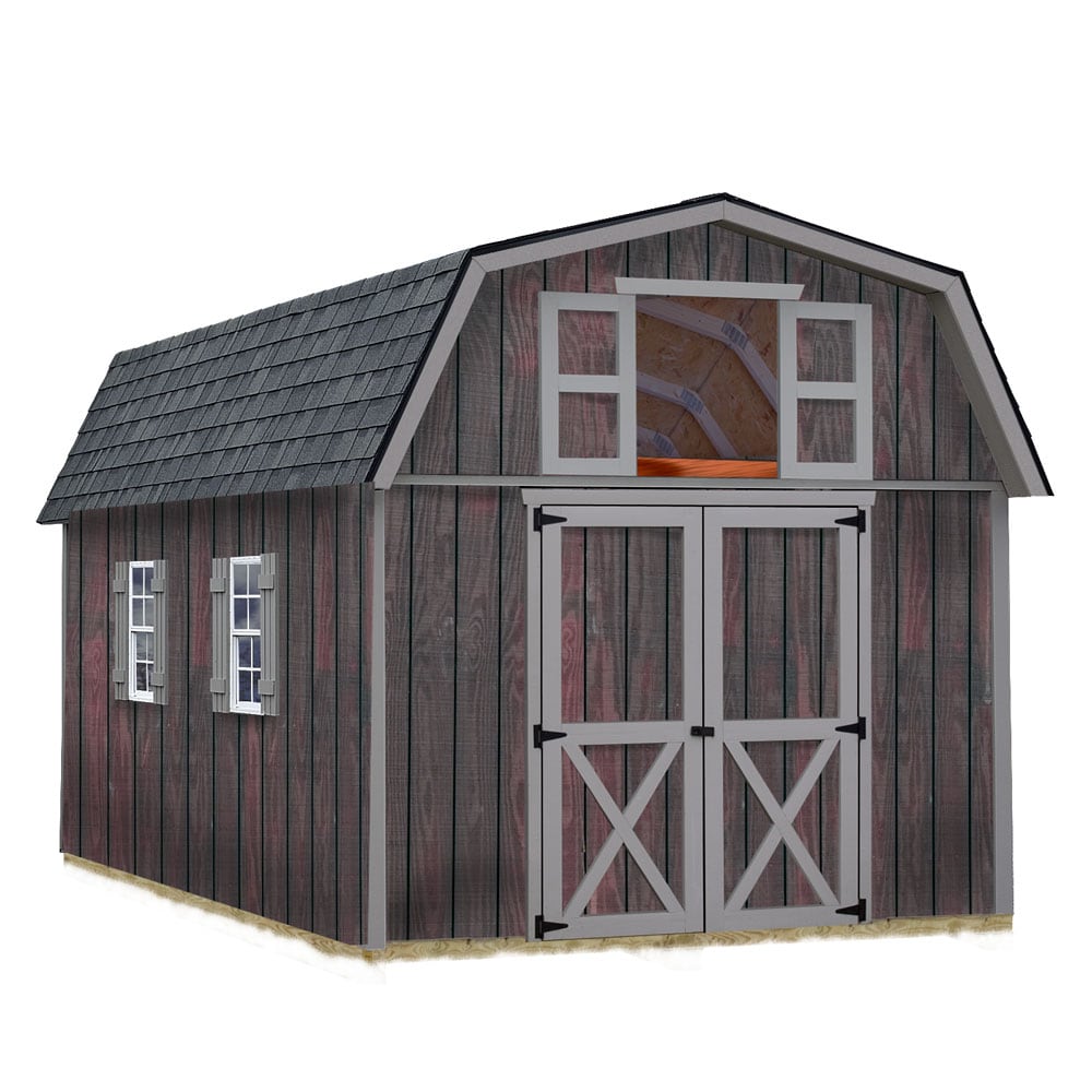 Best Barns WOODVILLE1012 Wood-Storage-Buildings - View #4