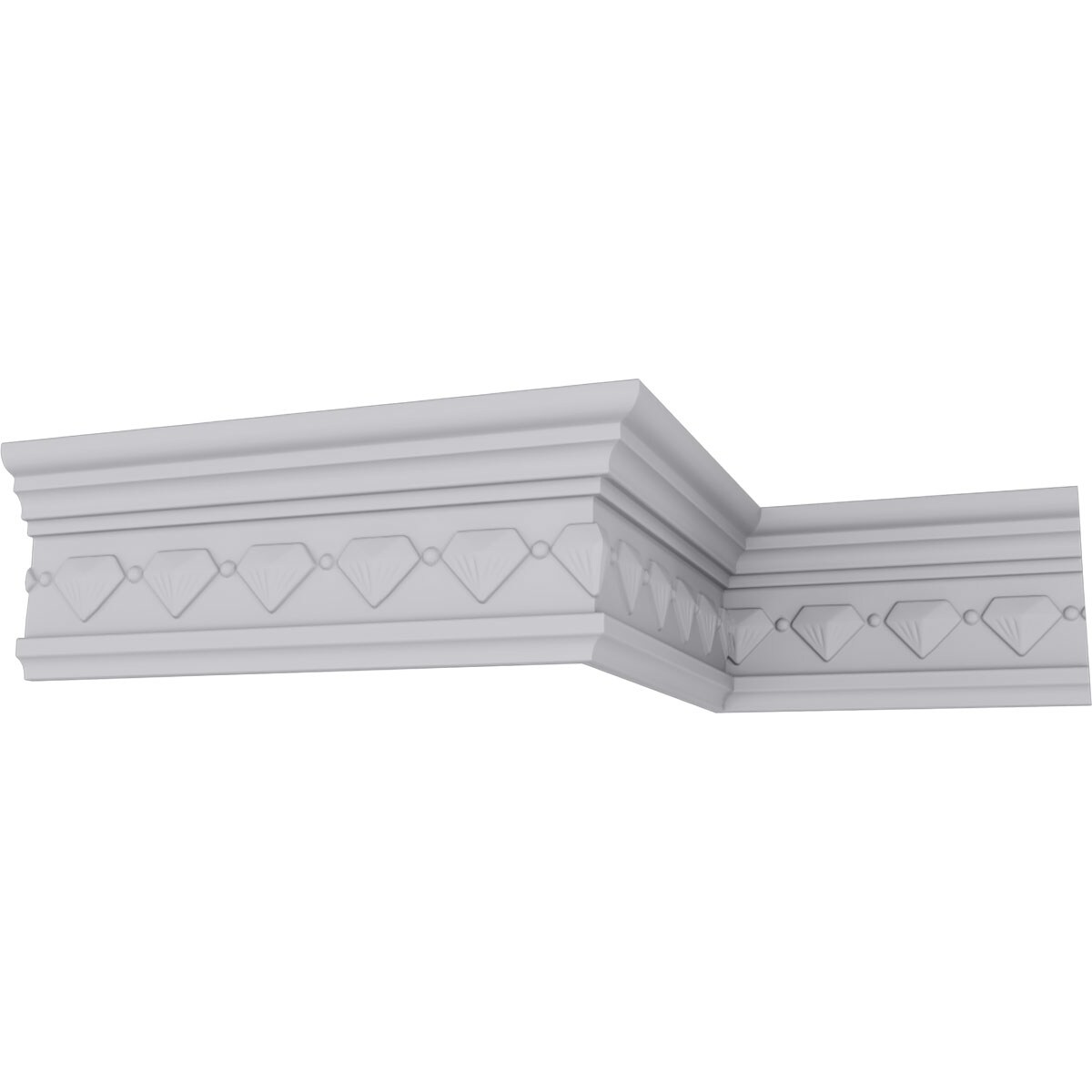 Ekena Millwork MLD03X01X03FN-CASE-2 Crown-Moulding - View #5