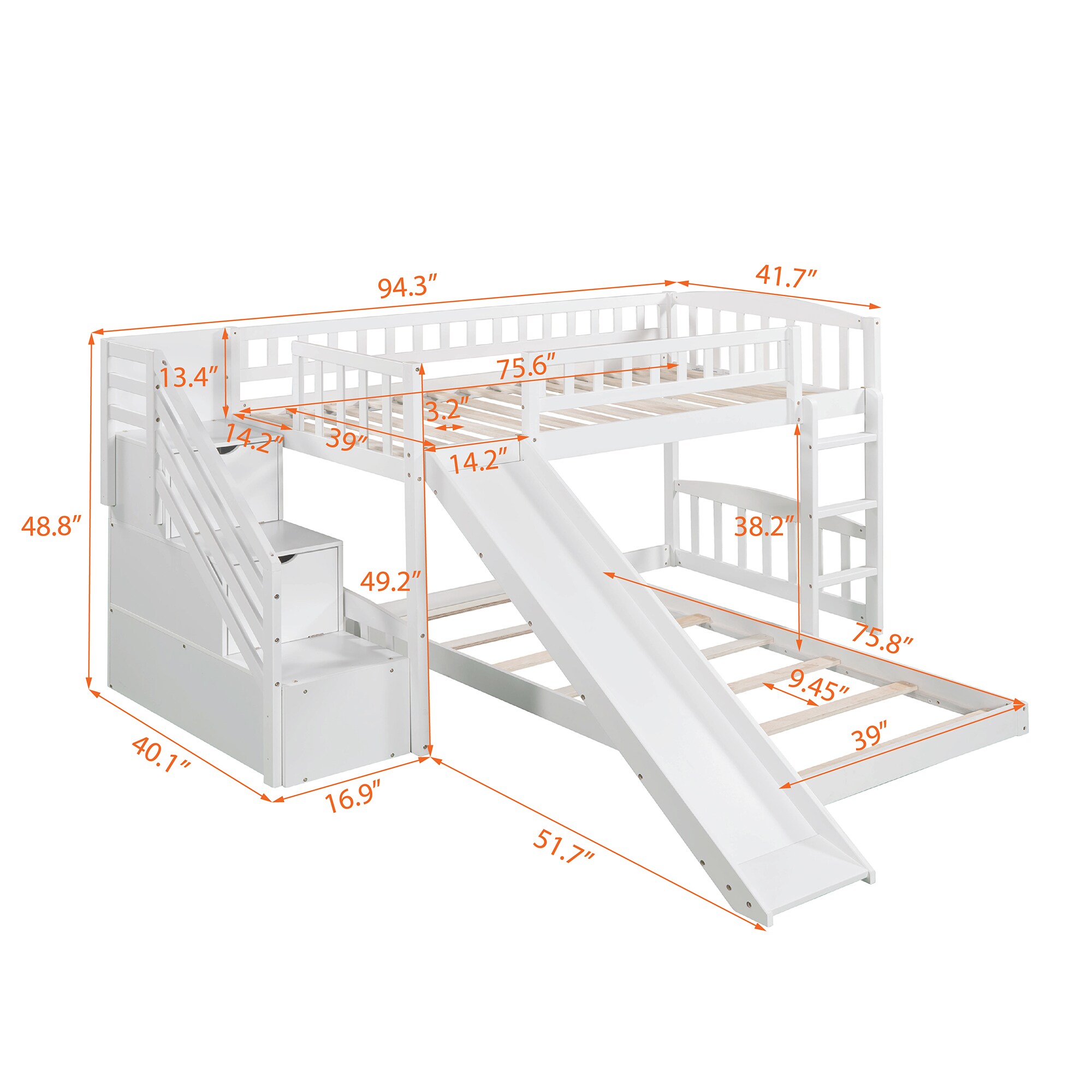 Qualler BLE000156K Bunk-Beds - View #9