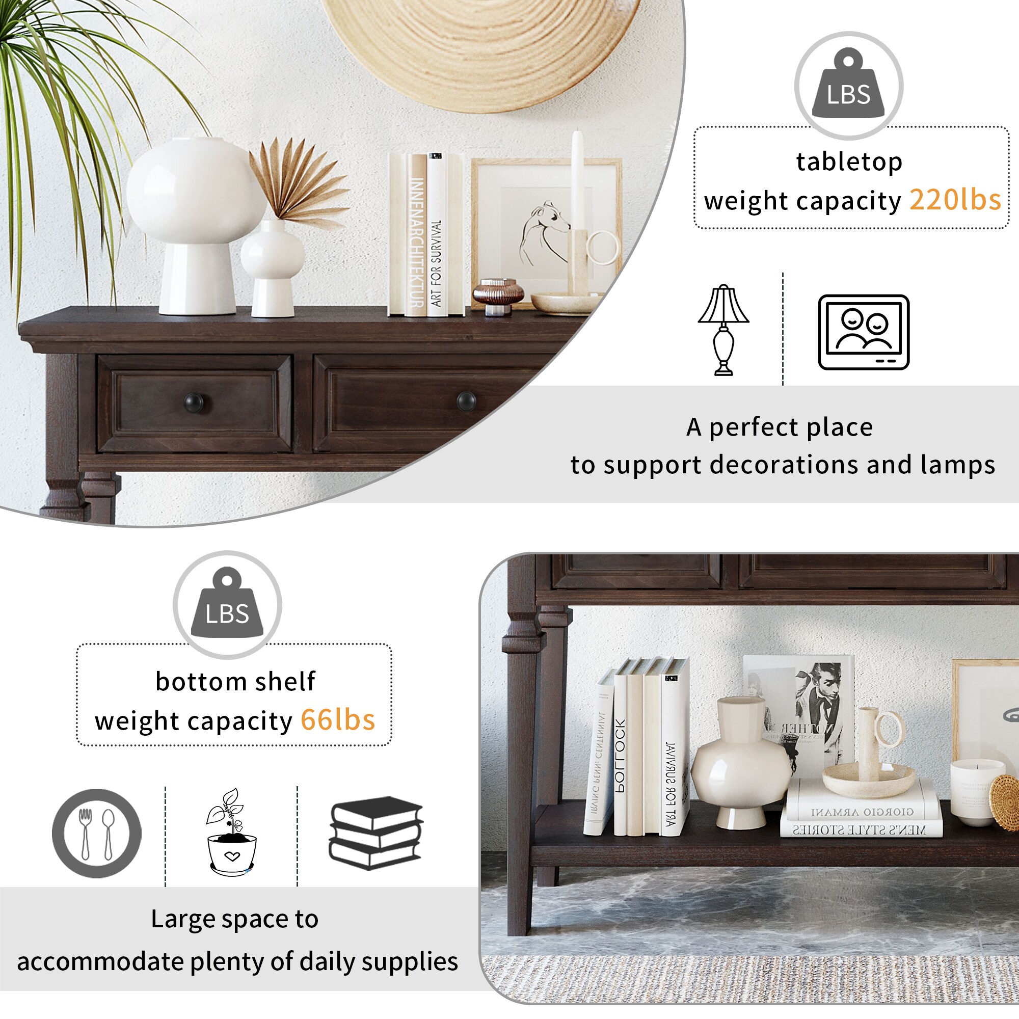 AHIOU HOME ZAAH-CT199599P Console-Sofa-Tables - View #7