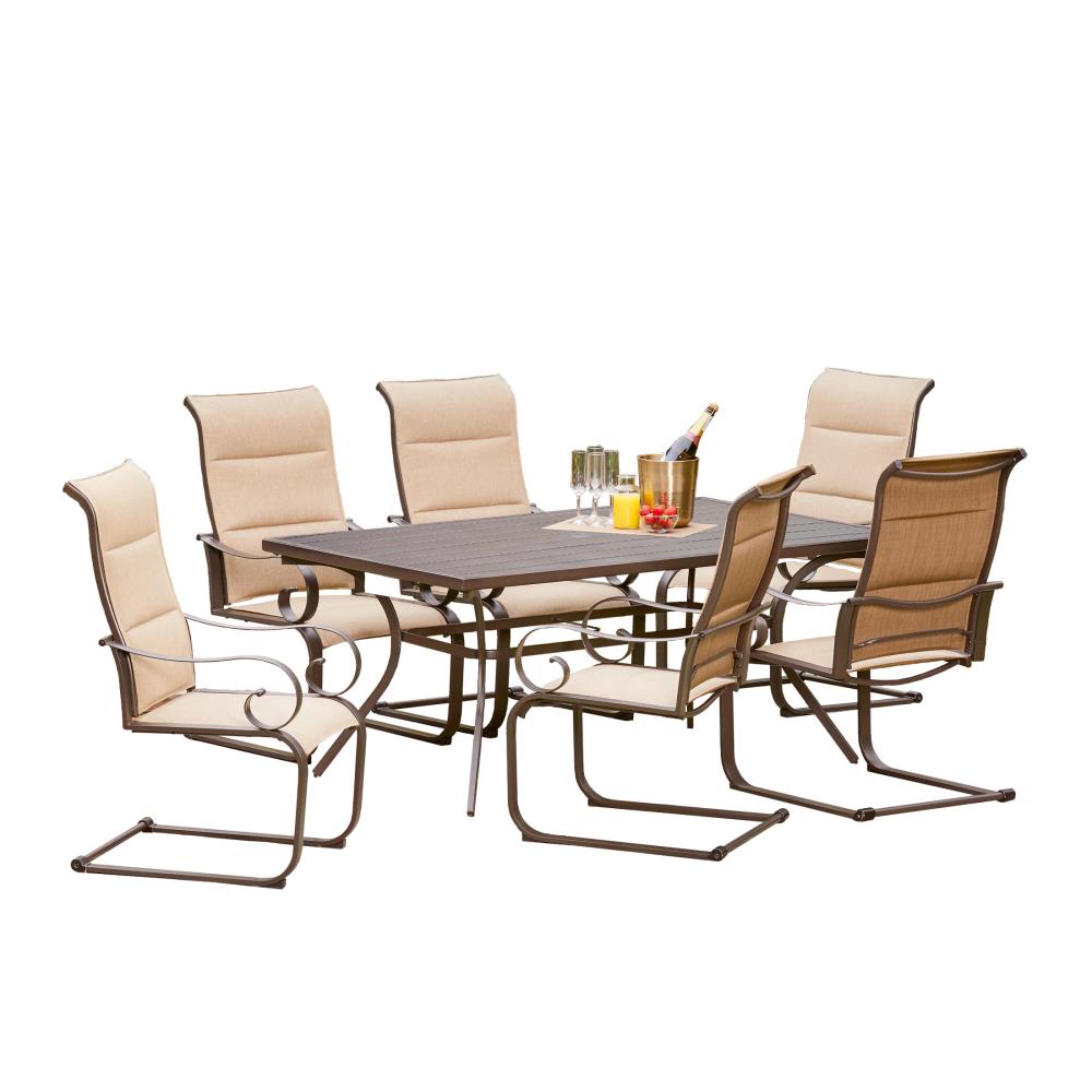 eagle creek 7 piece sling spring dining set