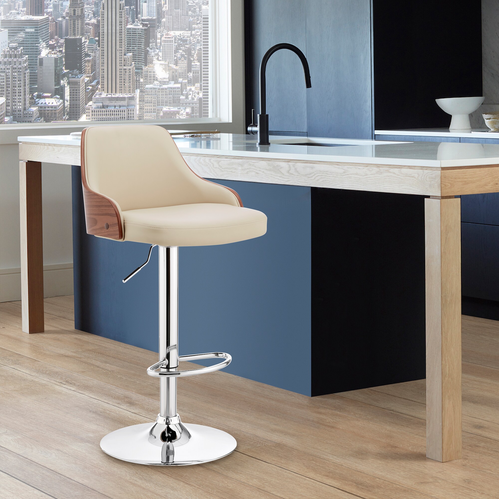 Armen Living LCARBAWACR stools - View #10