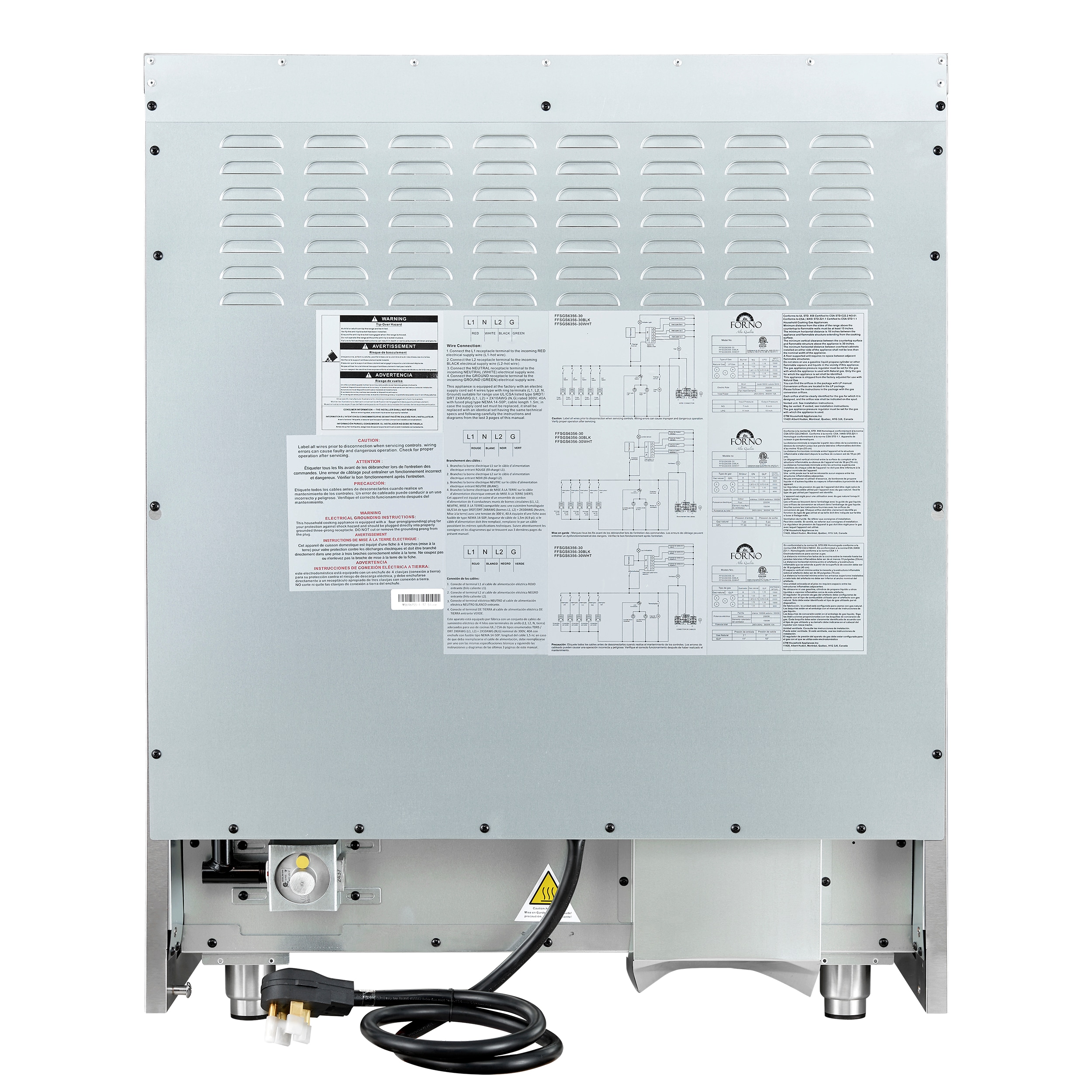 FORNO FFSGS6356-30BLK Dual-Fuel-Ranges - View #11