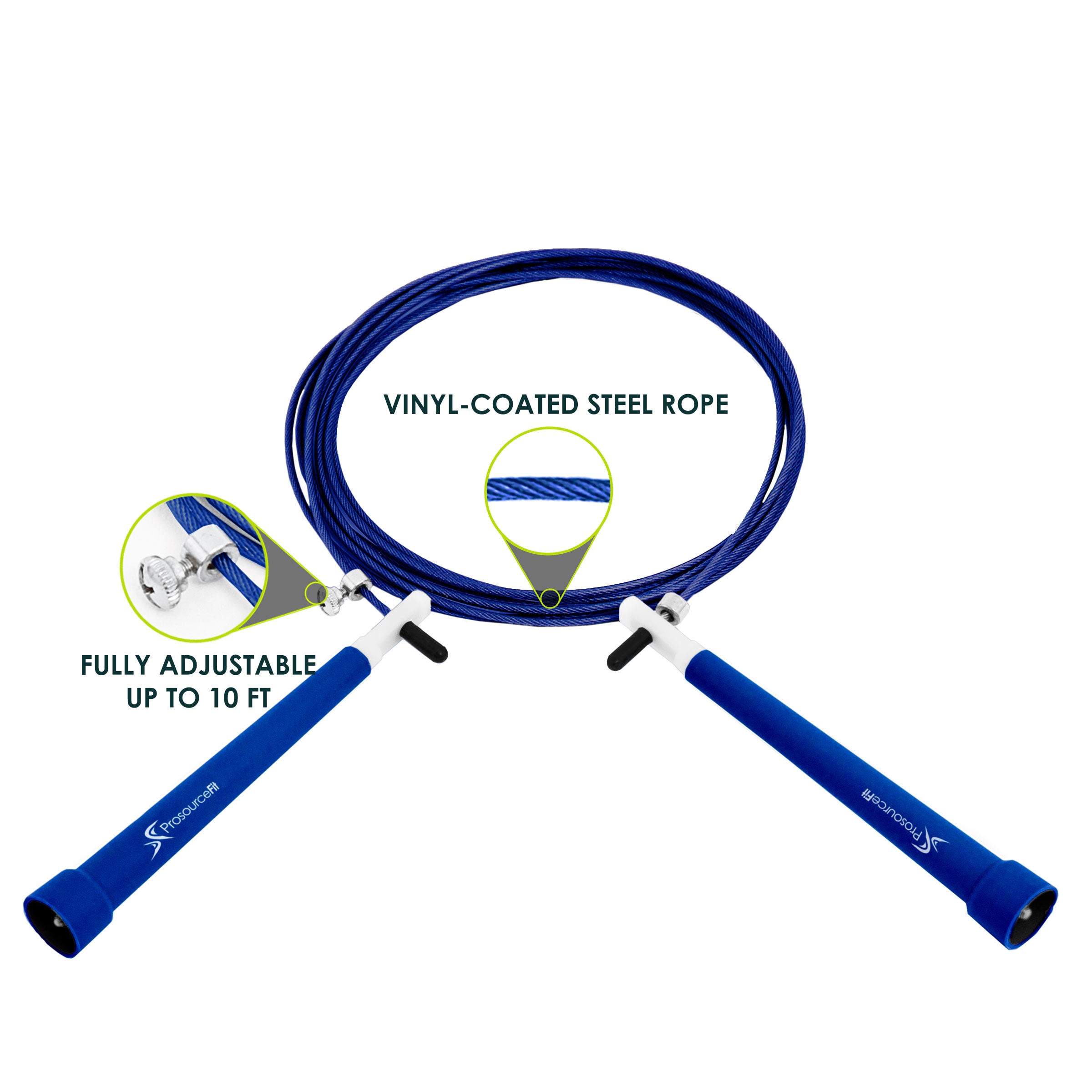 ProsourceFit PS1172BLUE Jump-Ropes - View #2