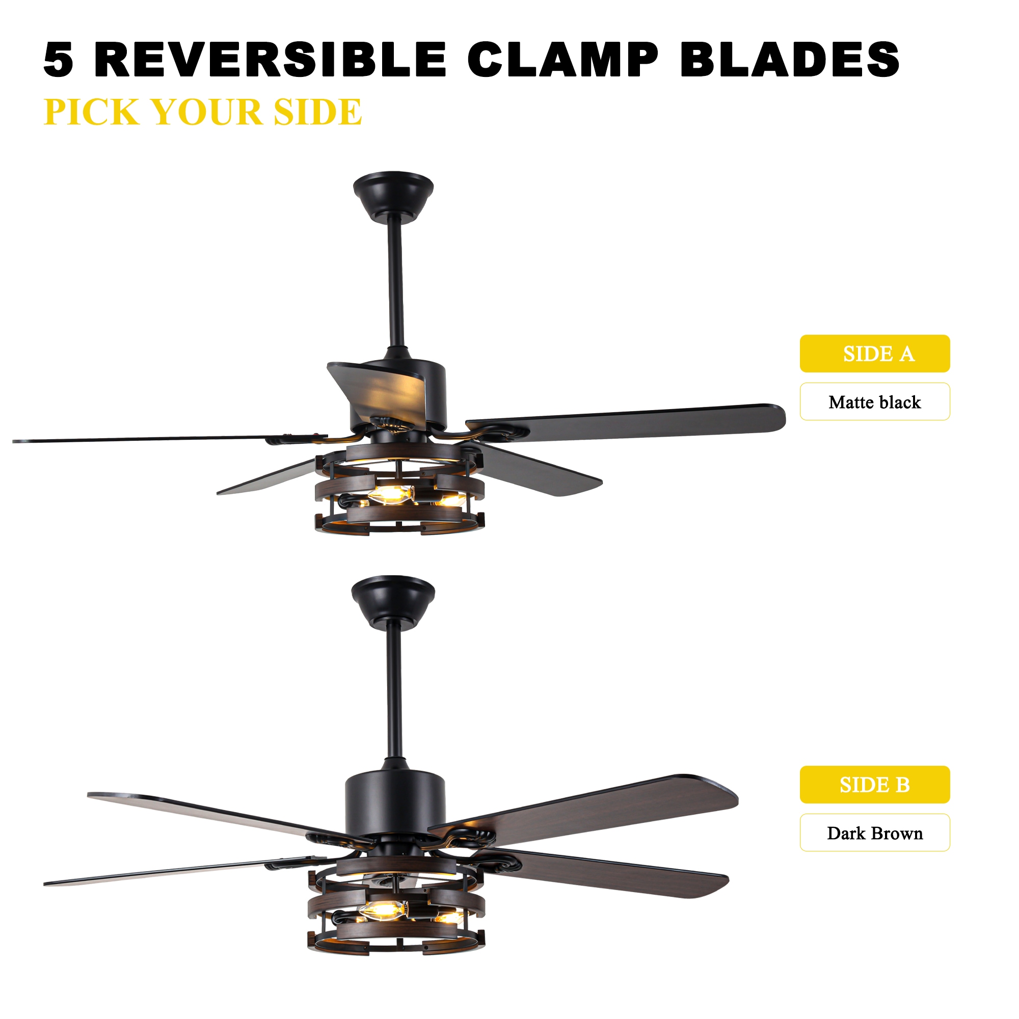 Oaks Decor DC5224OKEL Ceiling-Fans - View #13