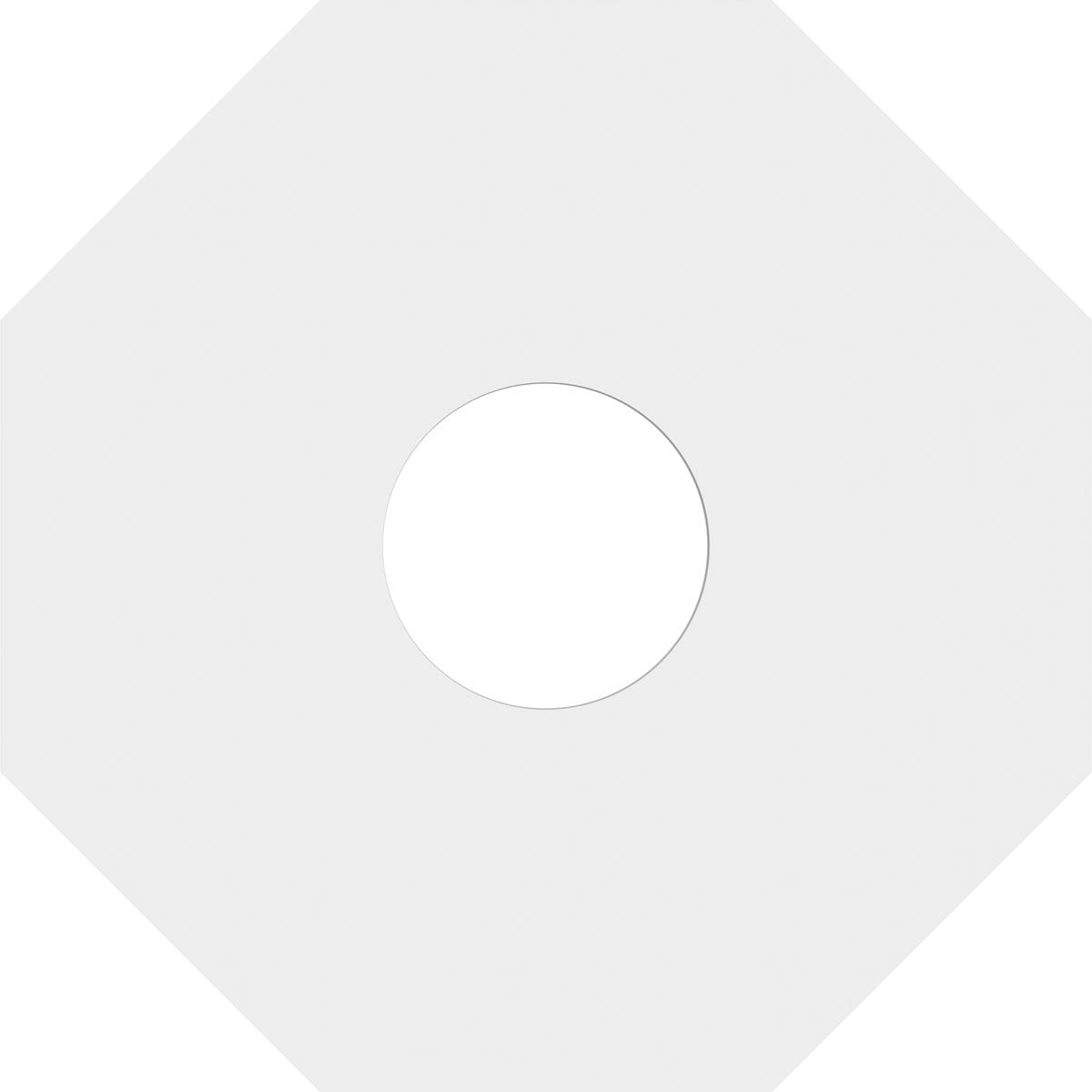 Ekena Millwork CMP10LG-03000 Ceiling-Medallions - View #4