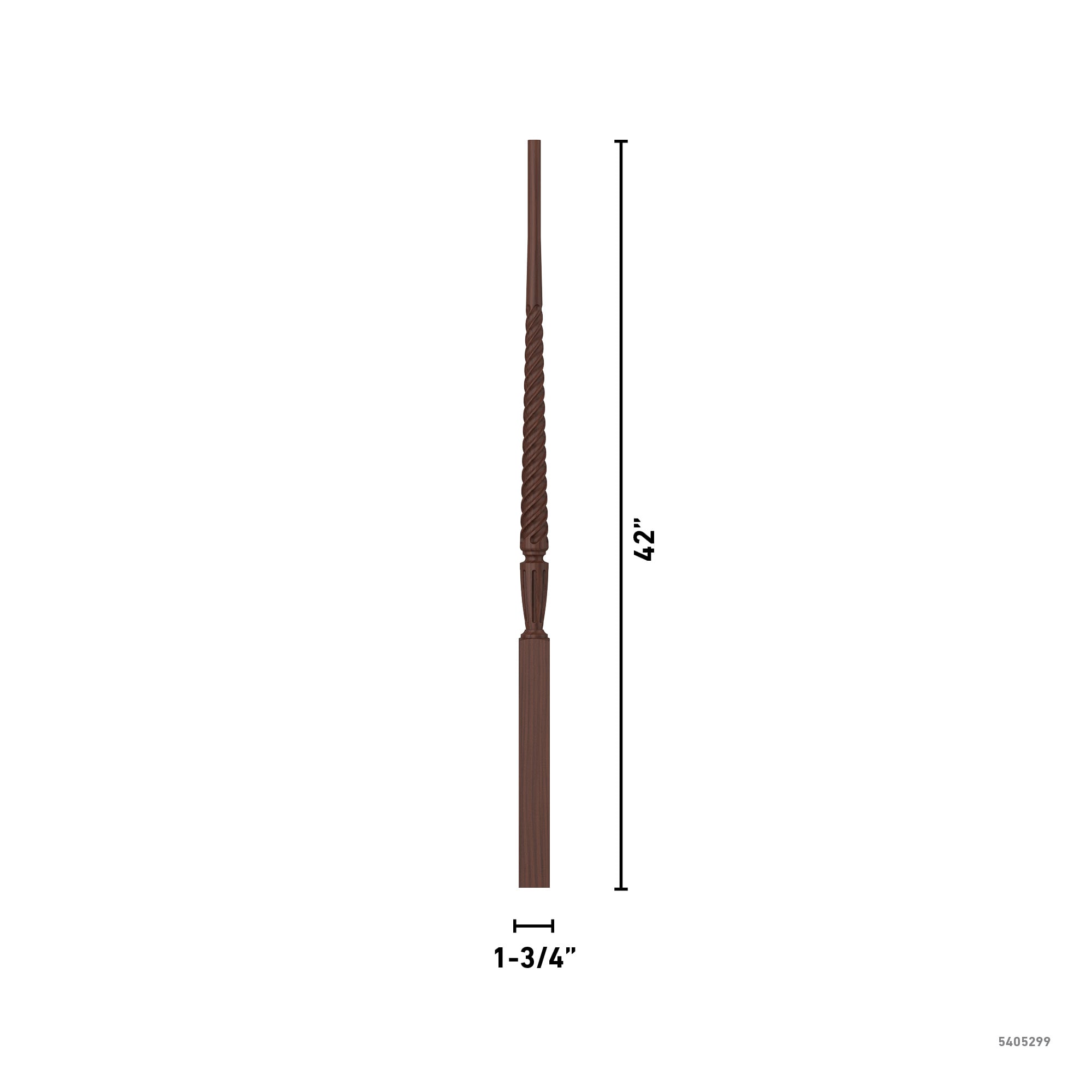 L.J. Smith Stair Systems LJT-2015-W 42 Interior-Stairpart-Balusters - View #4