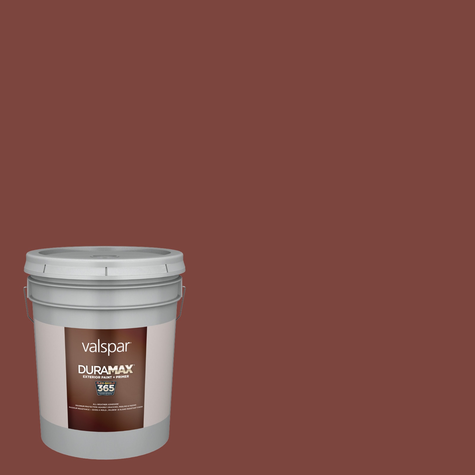 Valspar Barn and Fence Flat Red Latex Exterior Paint (1-Gallon) in the  Exterior Paint department at