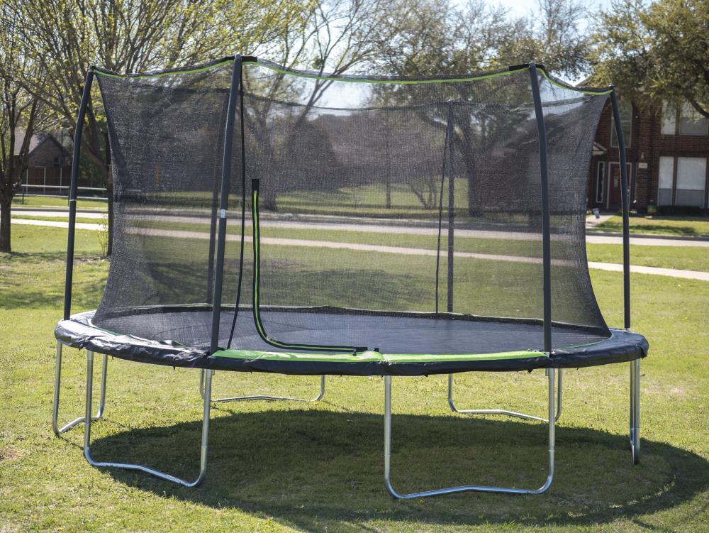 Jumpking 14-ft Round Backyard in Black at Lowes.com