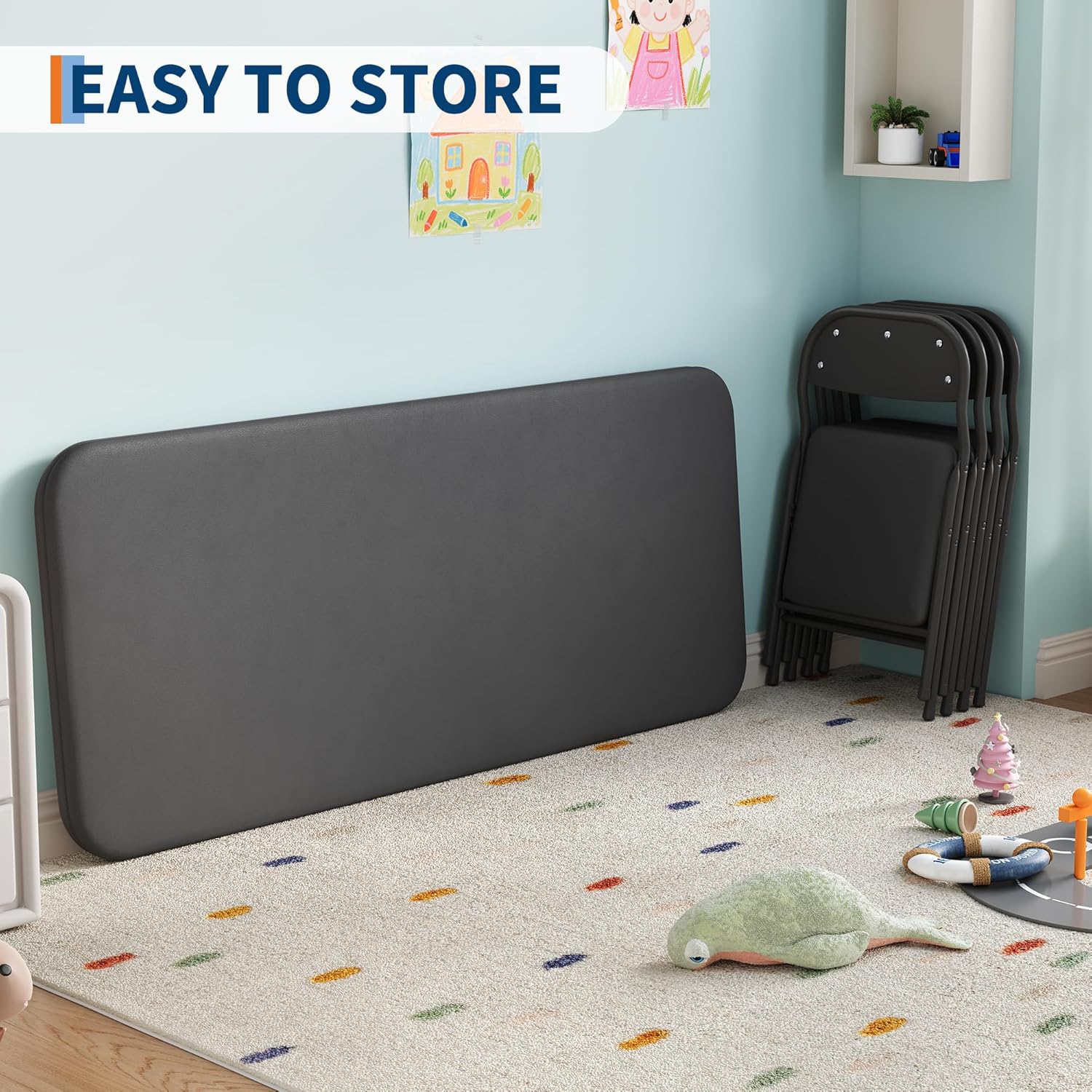 Qeetex DHZ-VAM-33Q767KA Folding-Furniture-Sets - View #7