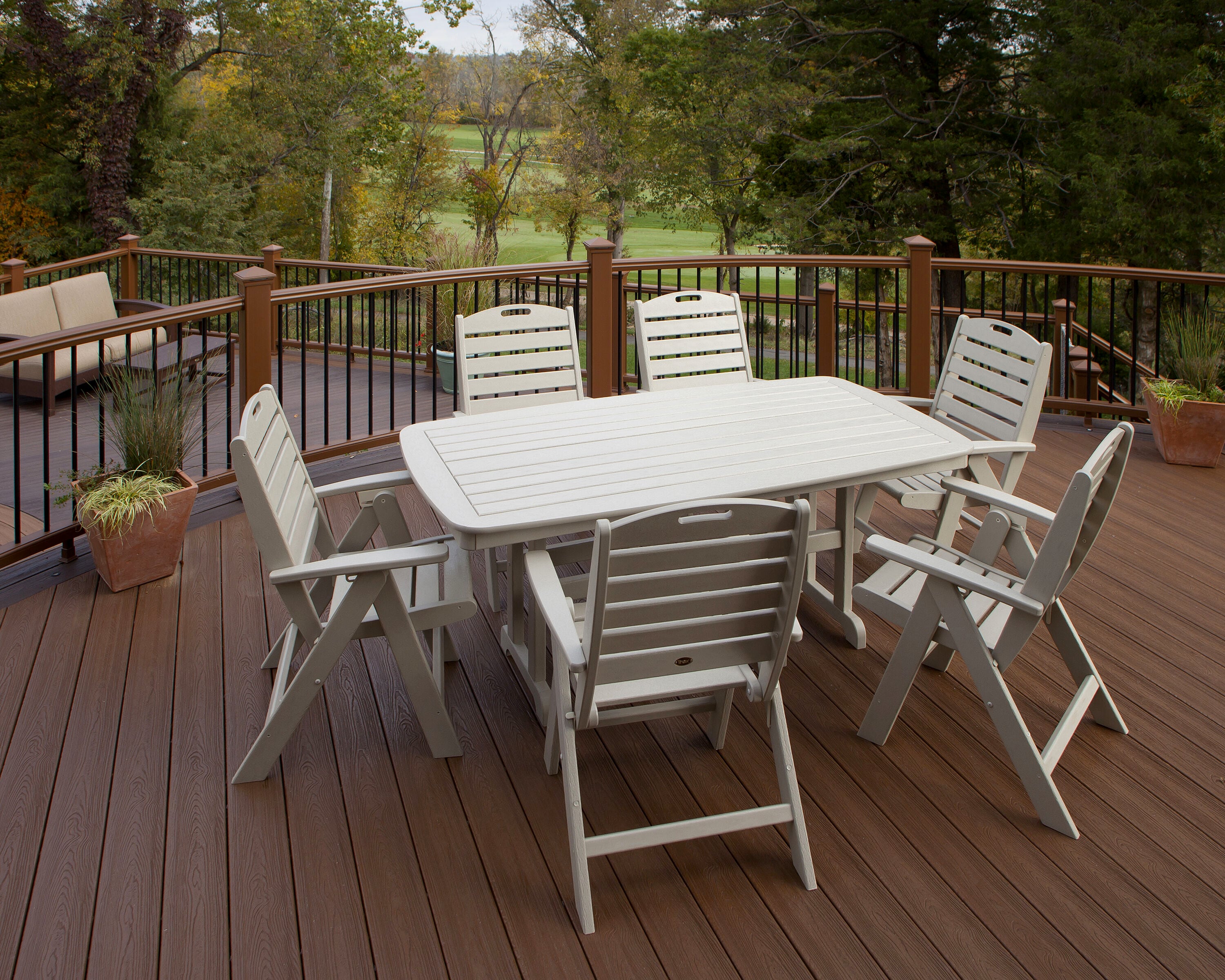 Trex Outdoor Furniture TXS103-1-CB Patio-Dining-Sets - View #2