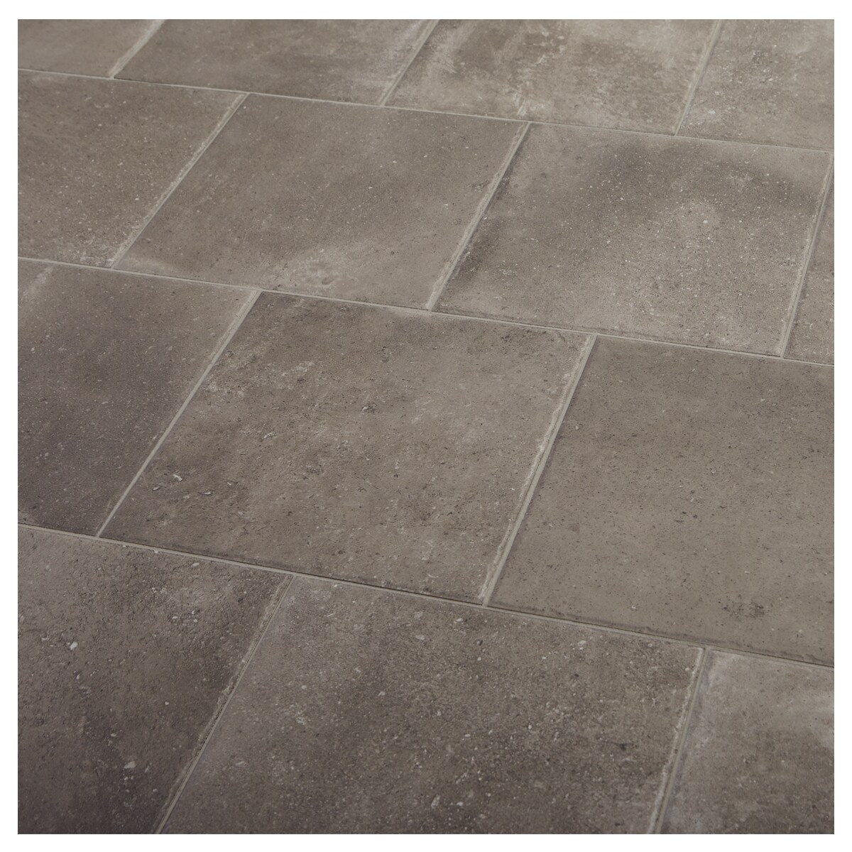 American Olean Lincoln Park Steel Gray 12-in x 12-in Glazed Porcelain Floor  and Wall Tile (0.96-sq. ft/ Piece) in the Tile department at