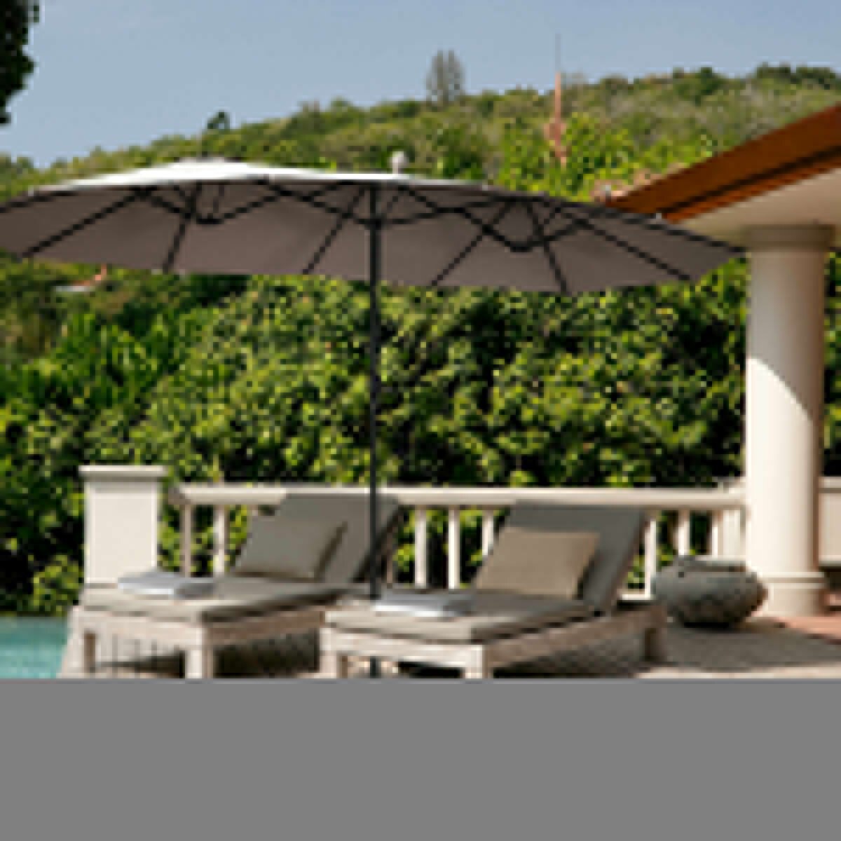 are tier patio umbrellas wind resistant Wind Resistant Patio Umbrellas - Designer Picks