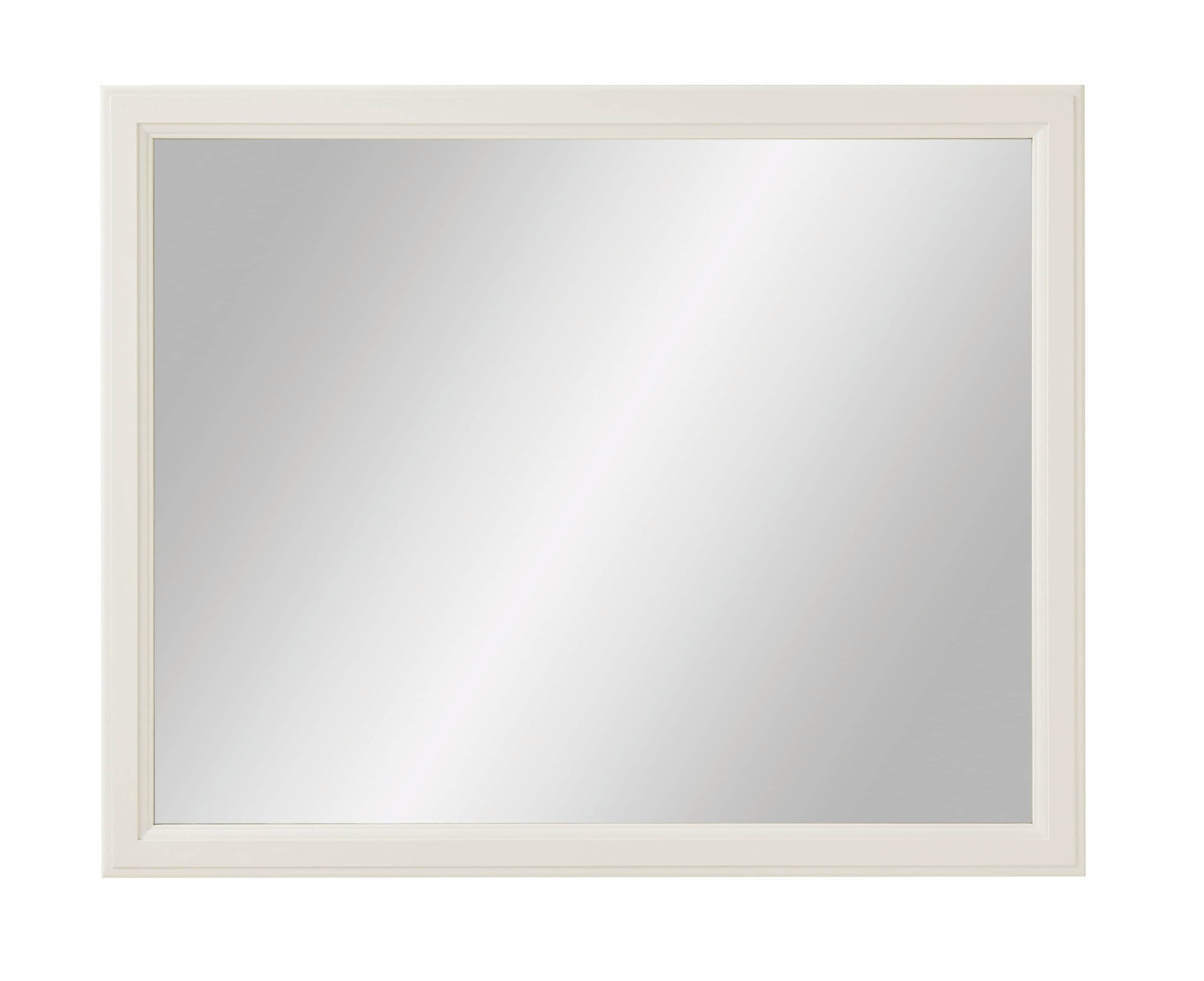 Home Decorators Collection Medium Rectangle Black Modern Mirror