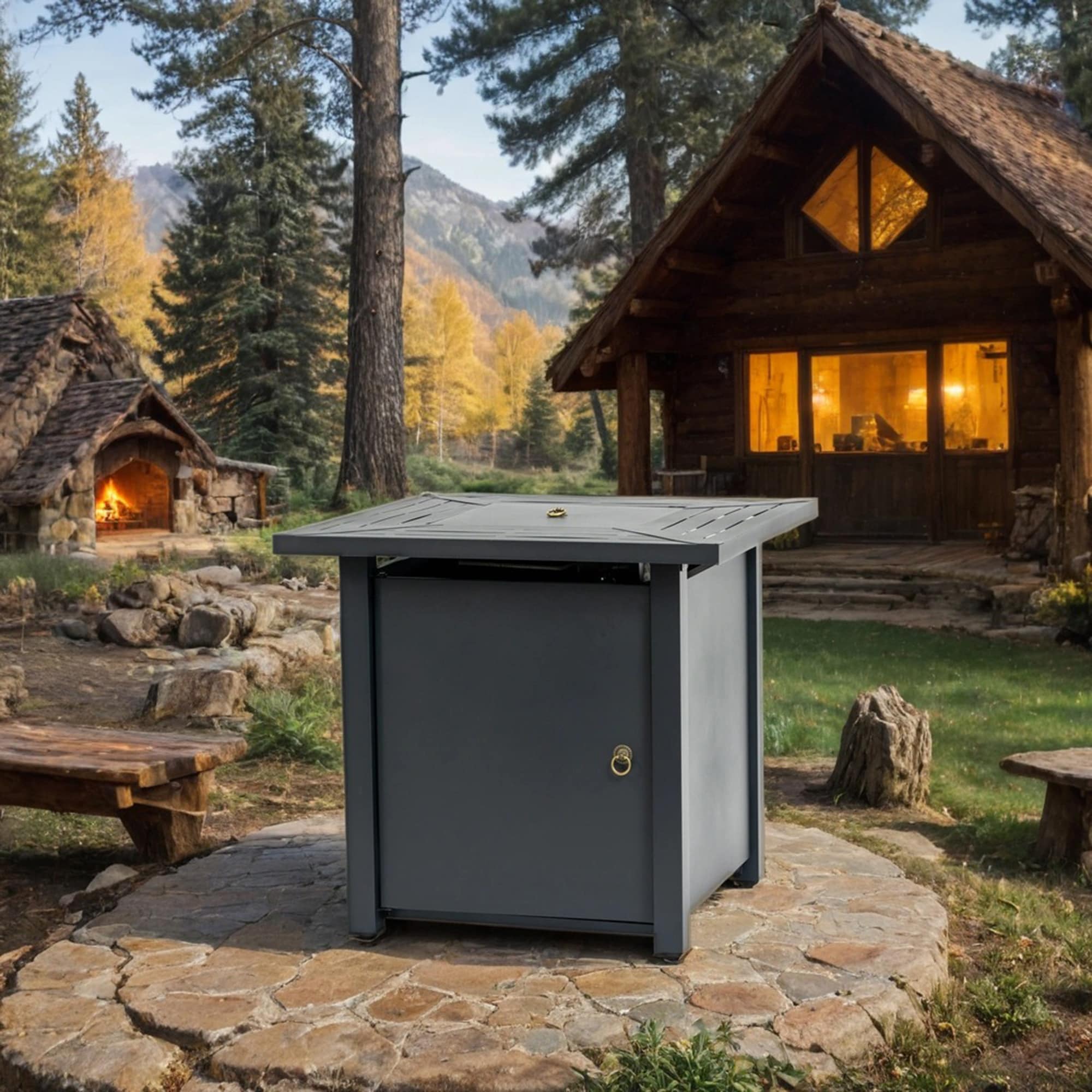 SINOFURN SYB670017NY Outdoor-Gas-Firepits - View #2